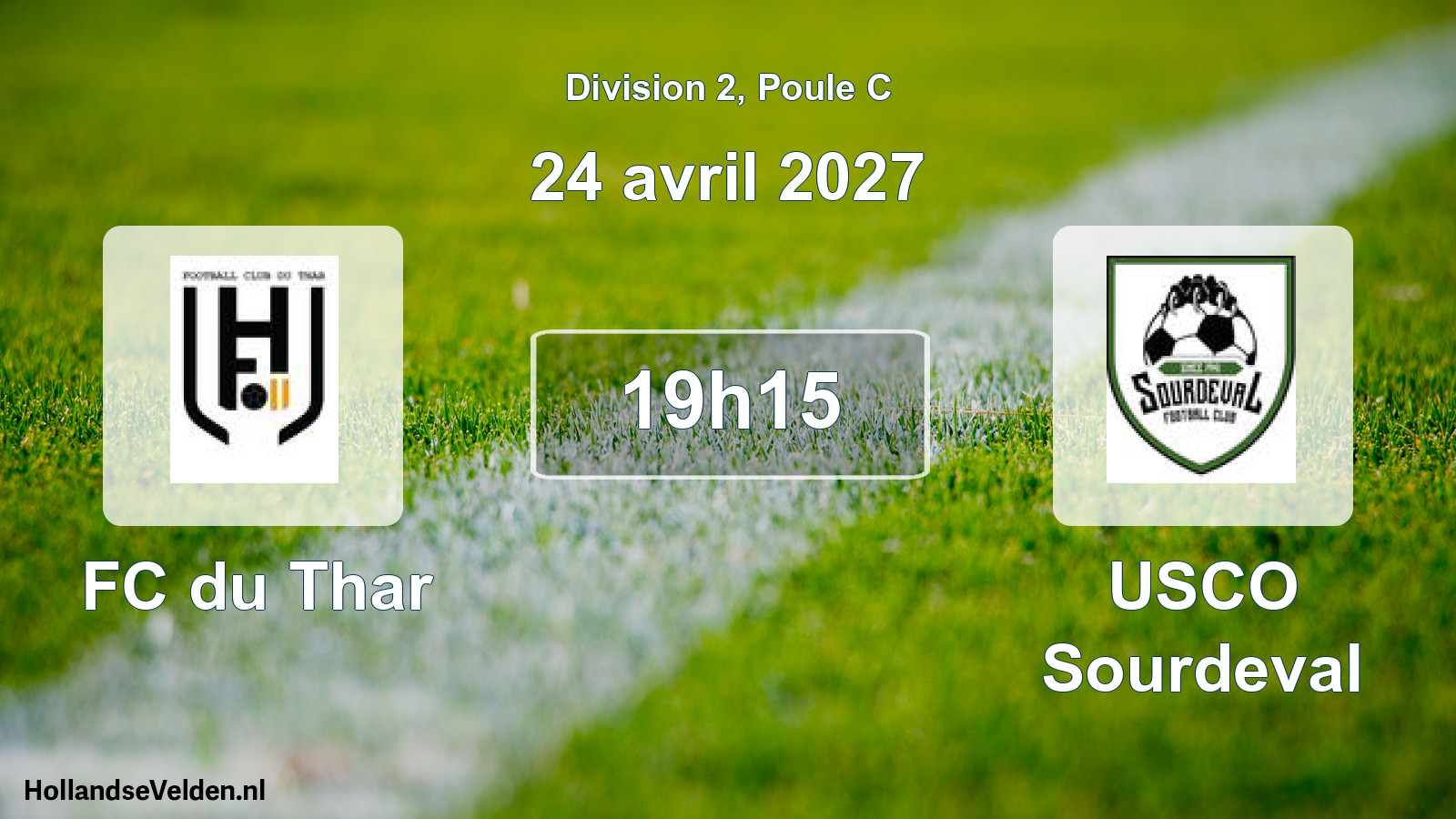 Scheduled Match: FC du Thar - USCO Sourdeval (24 April 2027)