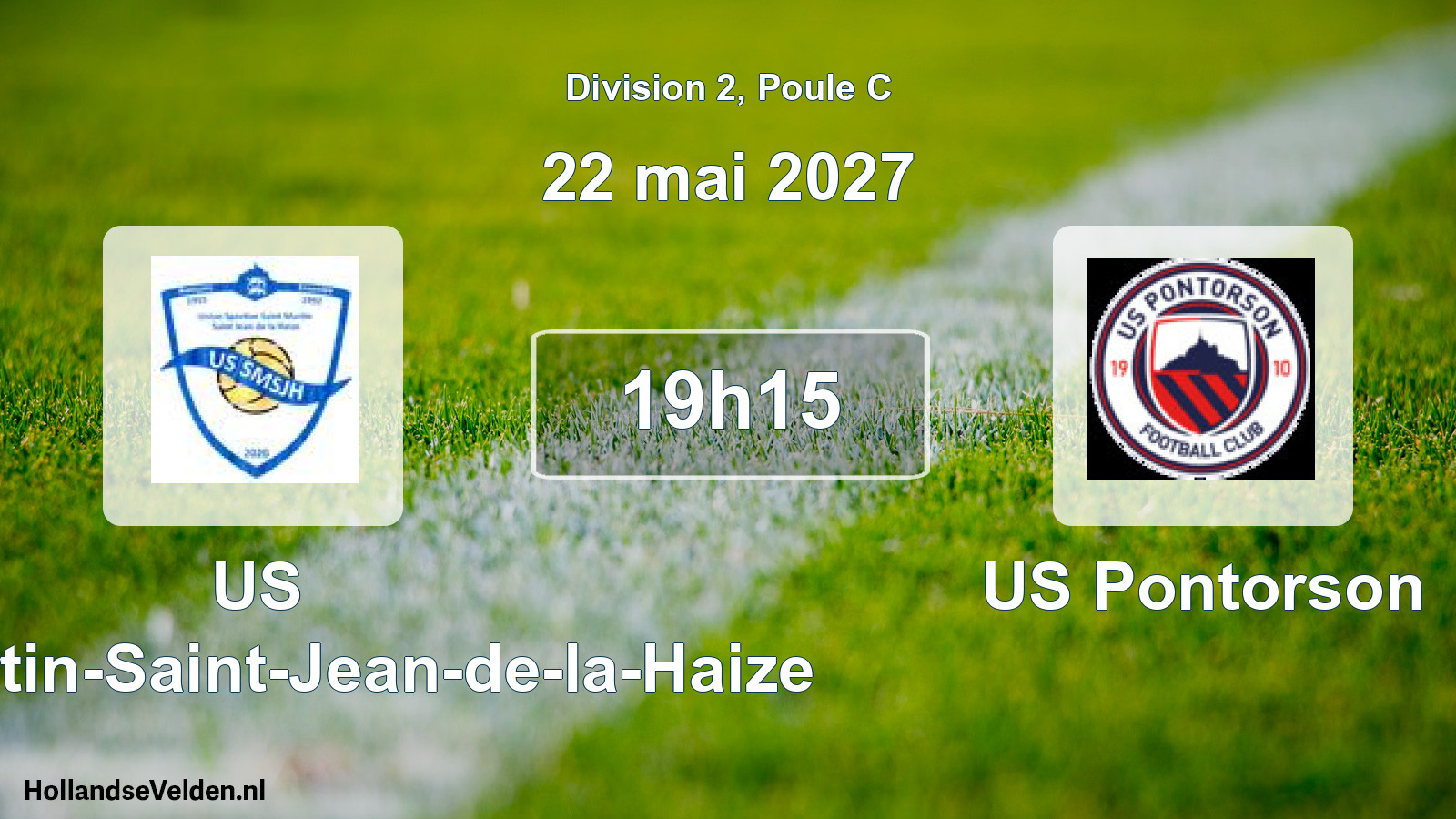 Match programmé: US Saint-Martin-Saint-Jean-de-la-Haize - US Pontorson (22 mai 2027)