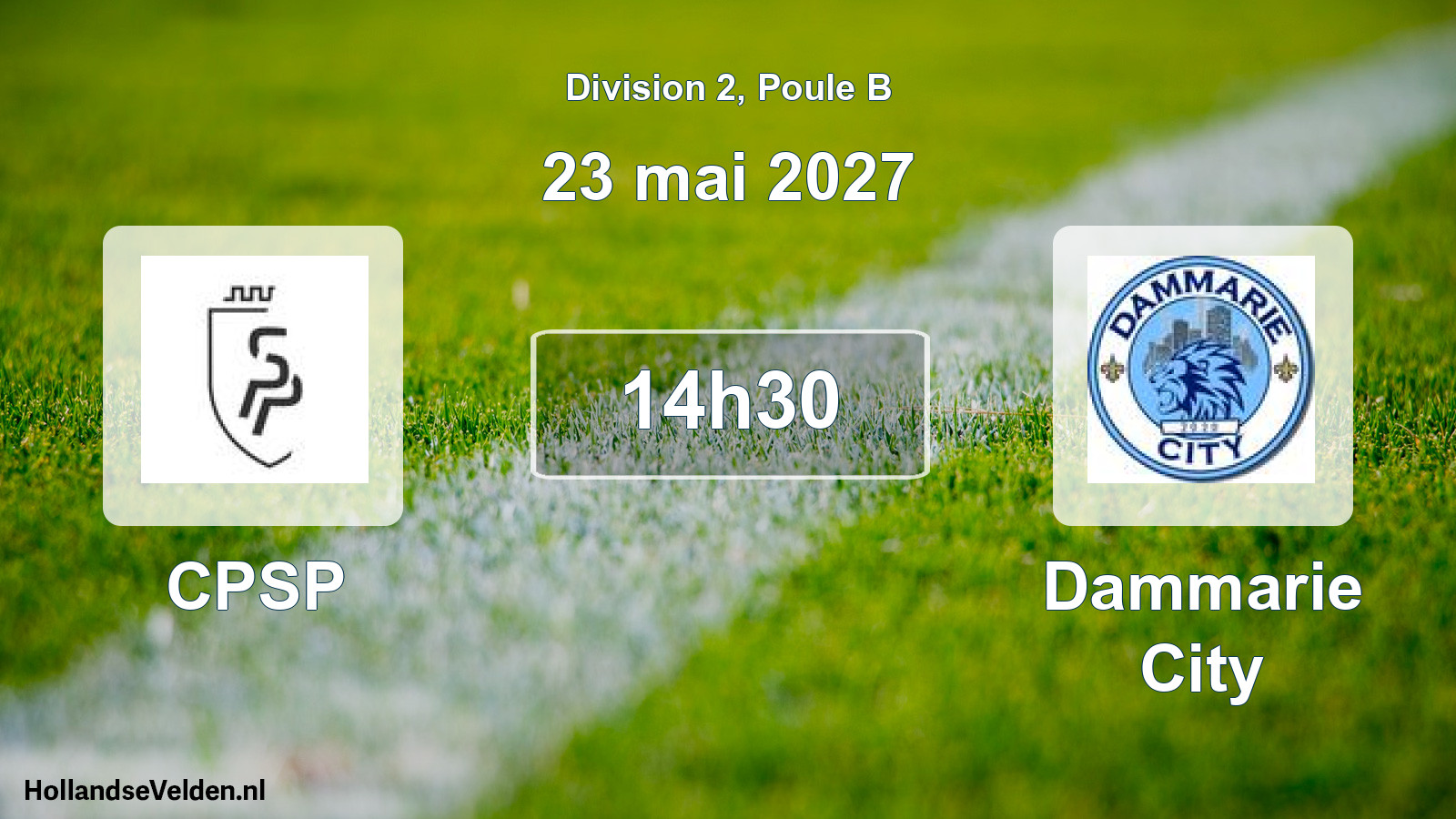 Geplande wedstrijd: CPSP - Dammarie City (23 mei 2027)