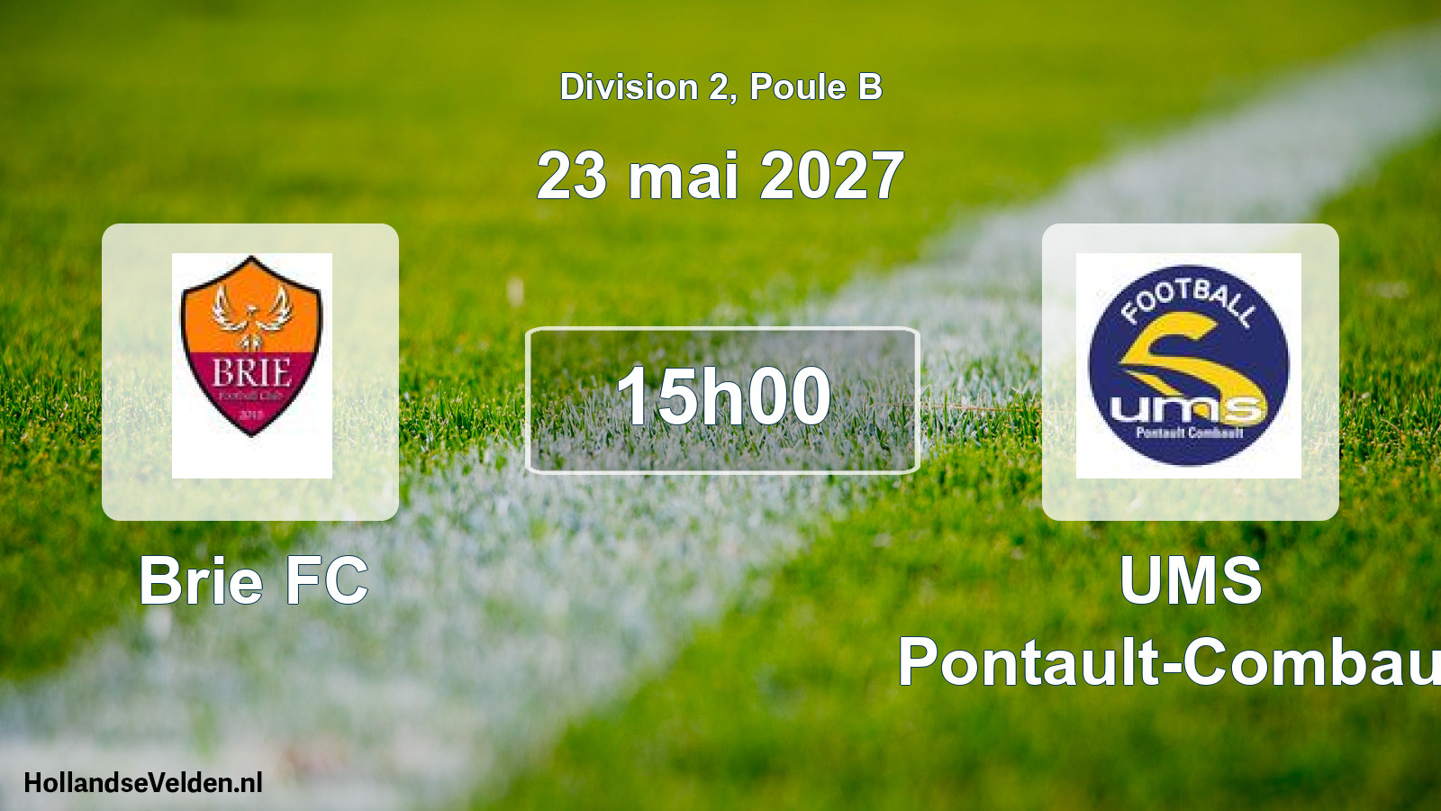 Scheduled Match: Brie FC - UMS Pontault-Combault (23 May 2027)
