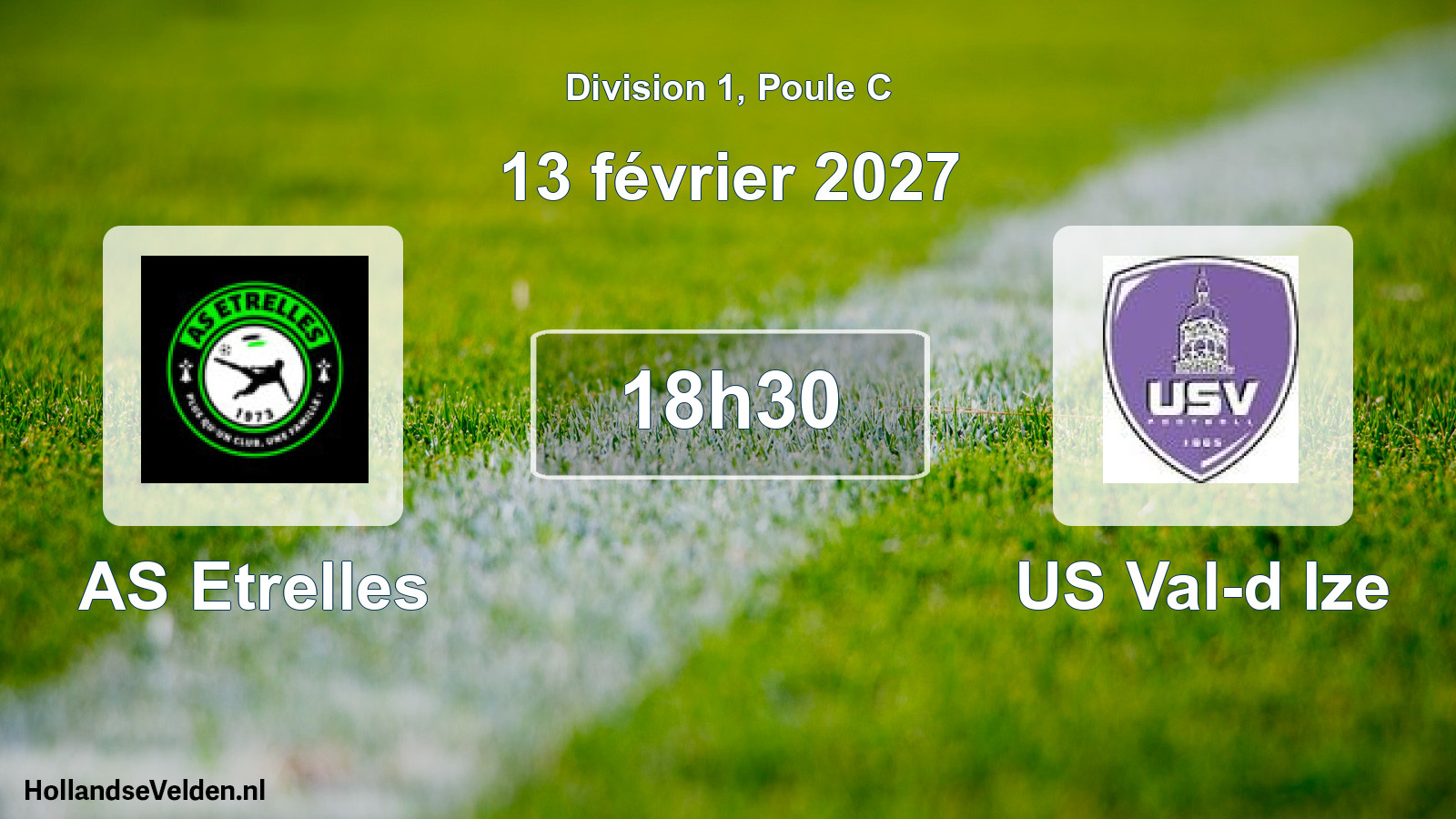 Scheduled Match: AS Etrelles - US Val-d Ize (13 February 2027)