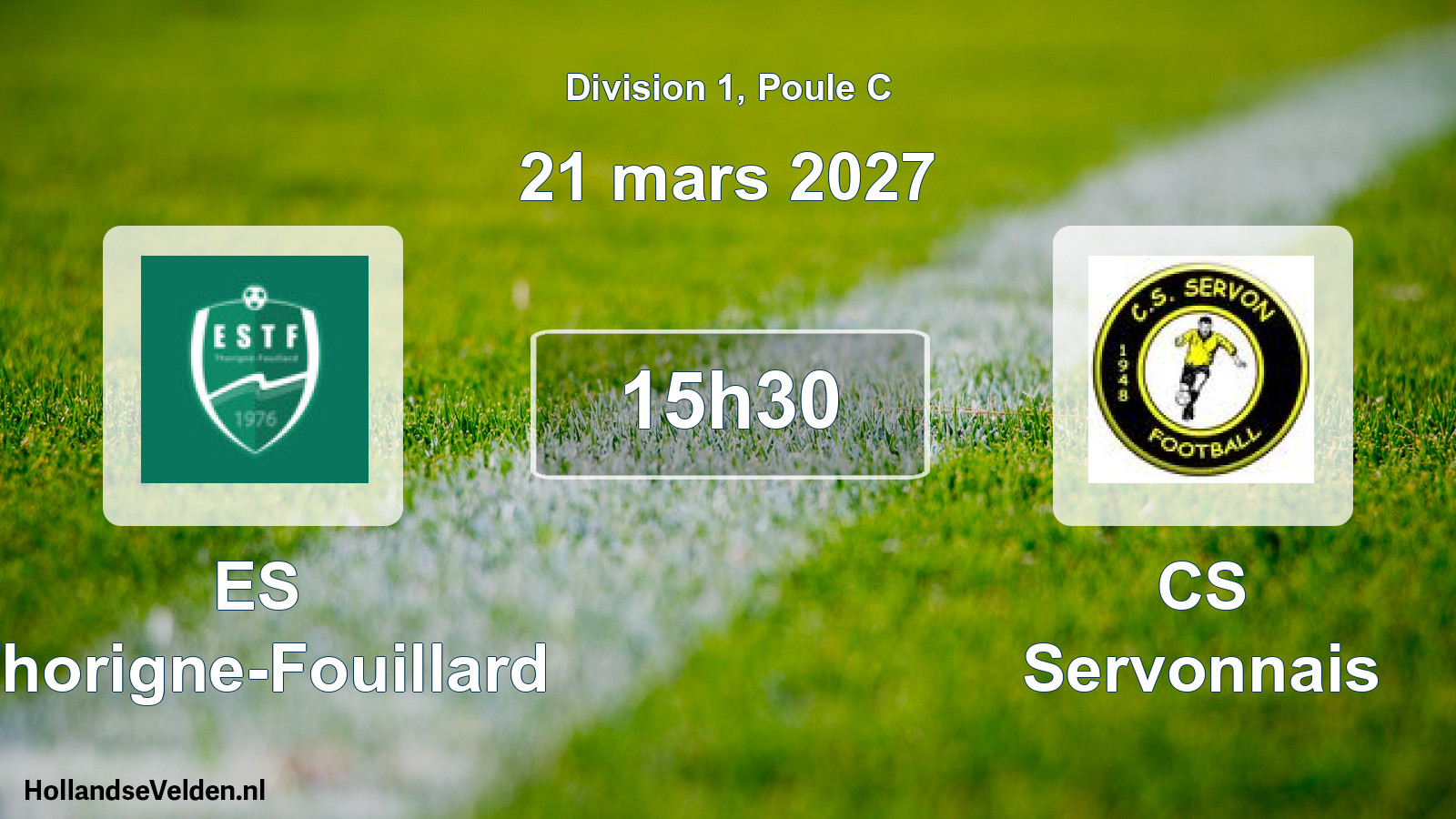 Scheduled Match: ES Thorigne-Fouillard - CS Servonnais (21 March 2027)