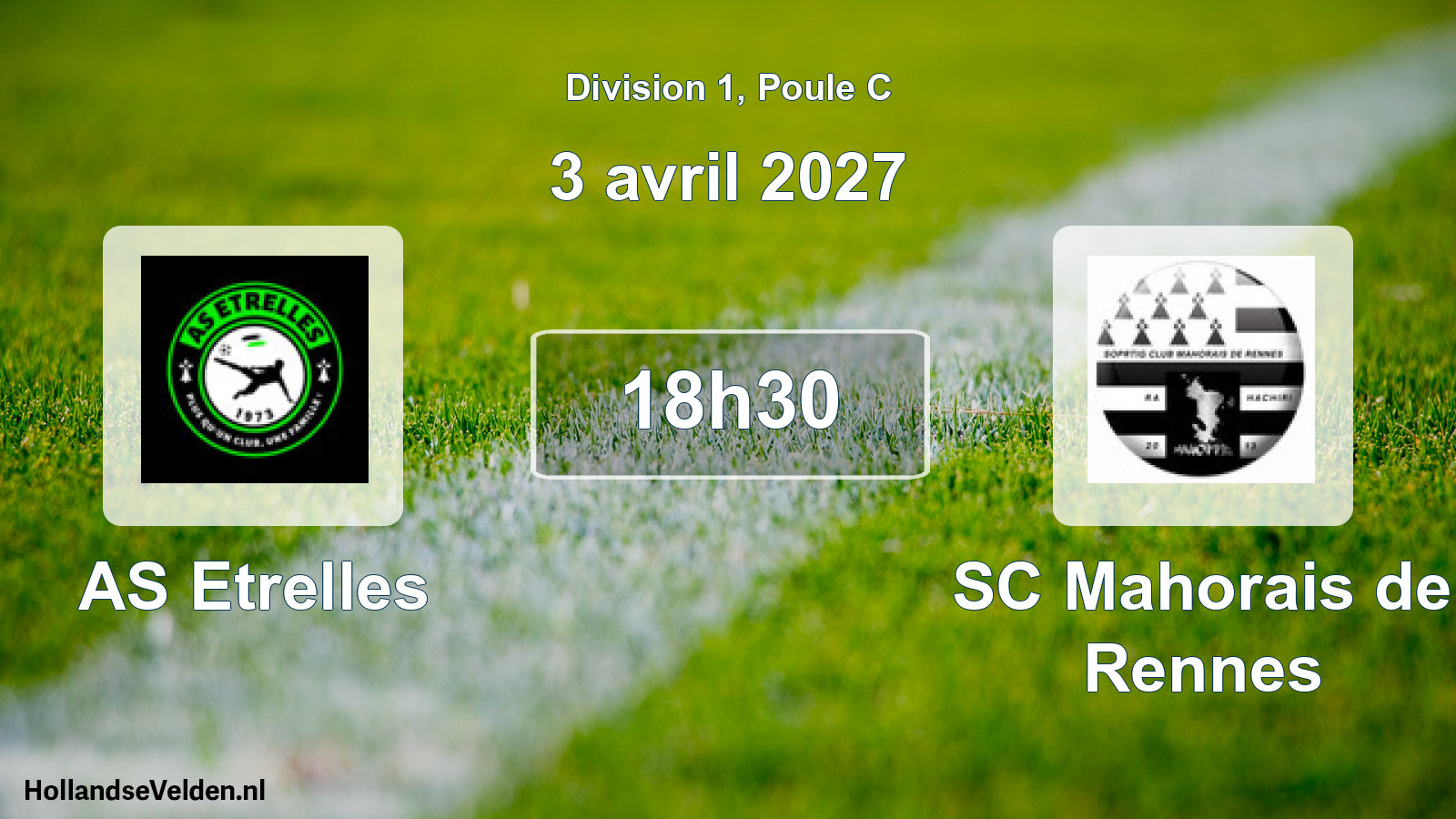 Scheduled Match: AS Etrelles - SC Mahorais de Rennes (3 April 2027)