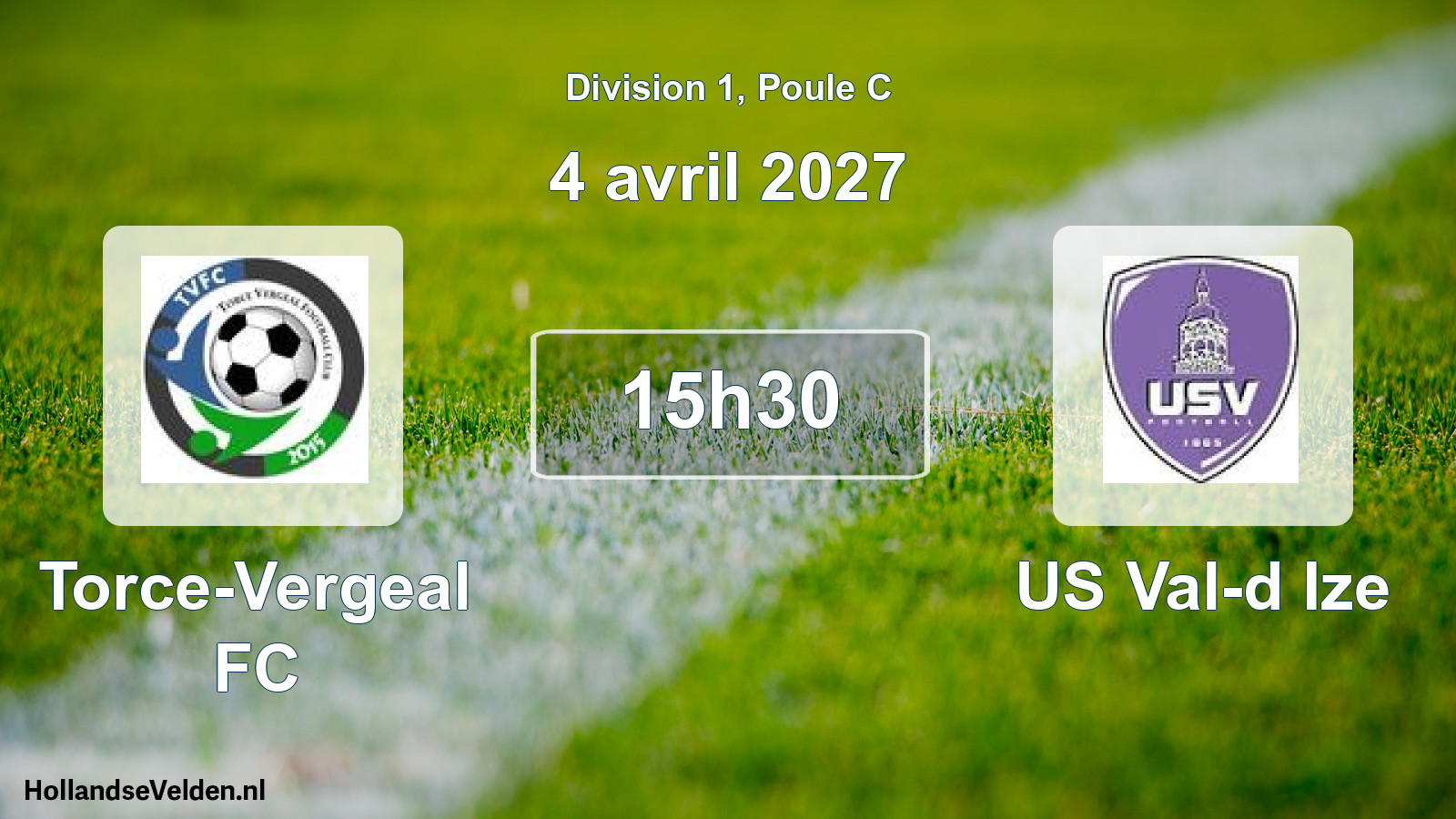 Scheduled Match: Torce-Vergeal FC - US Val-d Ize (4 April 2027)