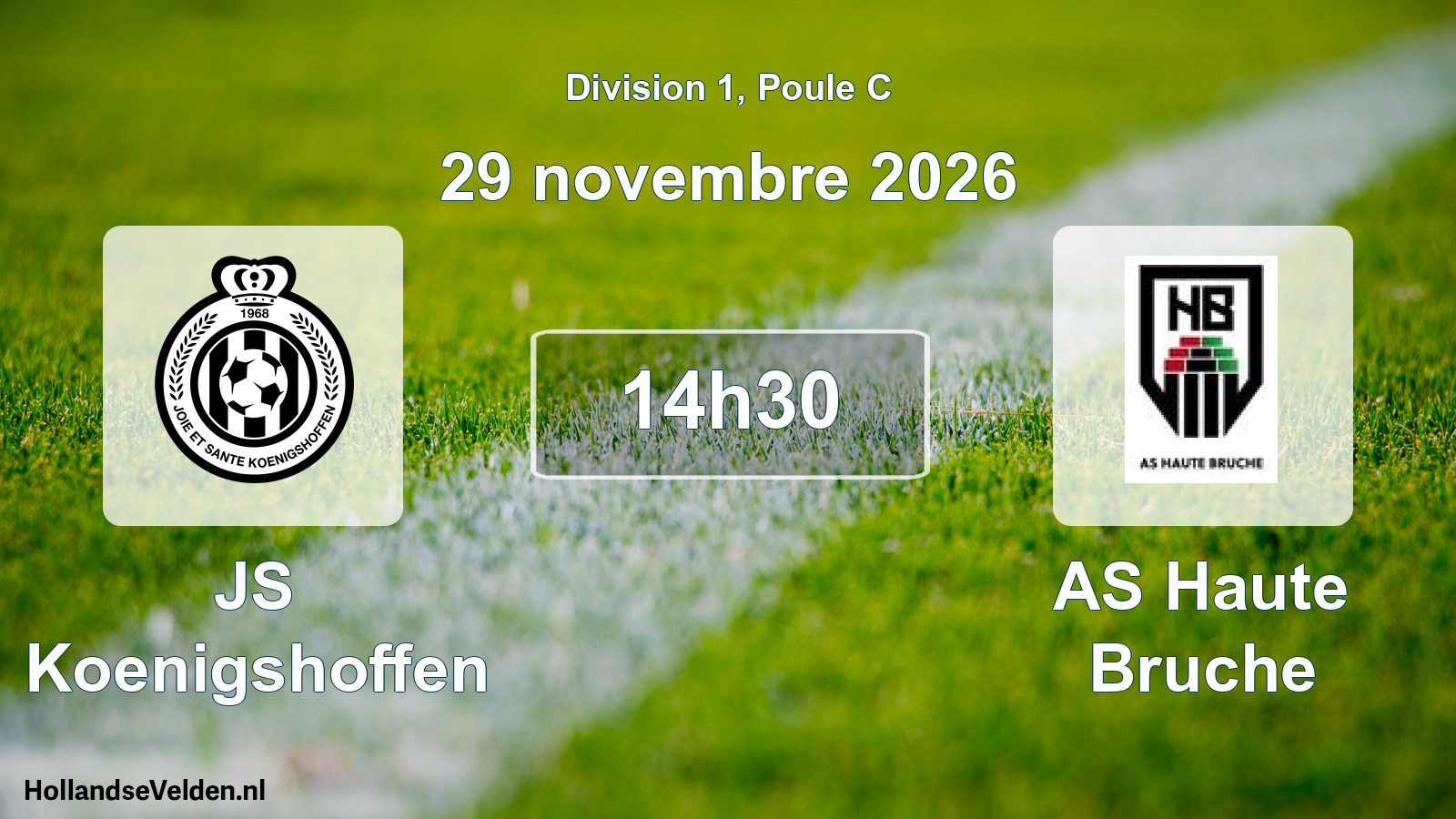 Scheduled Match: JS Koenigshoffen - AS Haute Bruche (29 November 2026)