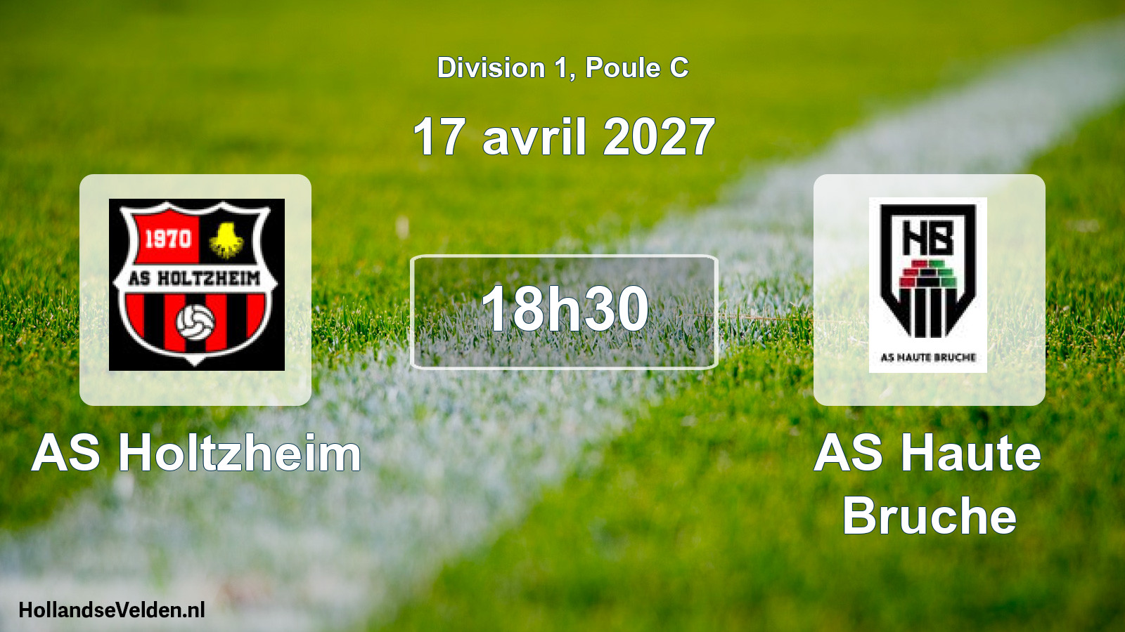 Scheduled Match: AS Holtzheim - AS Haute Bruche (17 April 2027)