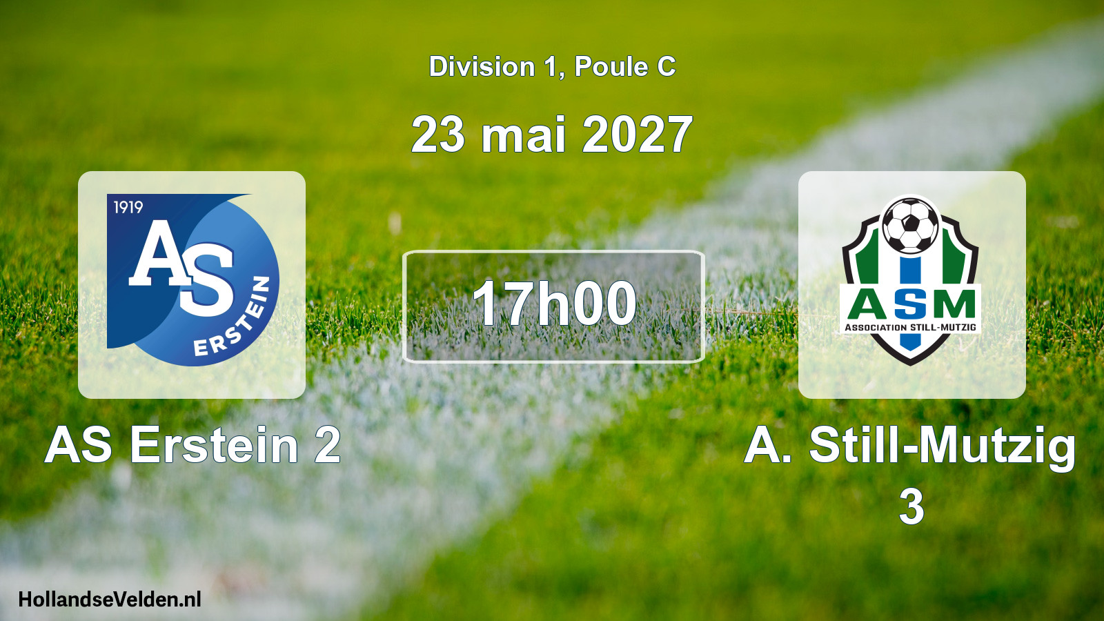 Scheduled Match: AS Erstein 2 - A. Still-Mutzig 3 (23 May 2027)