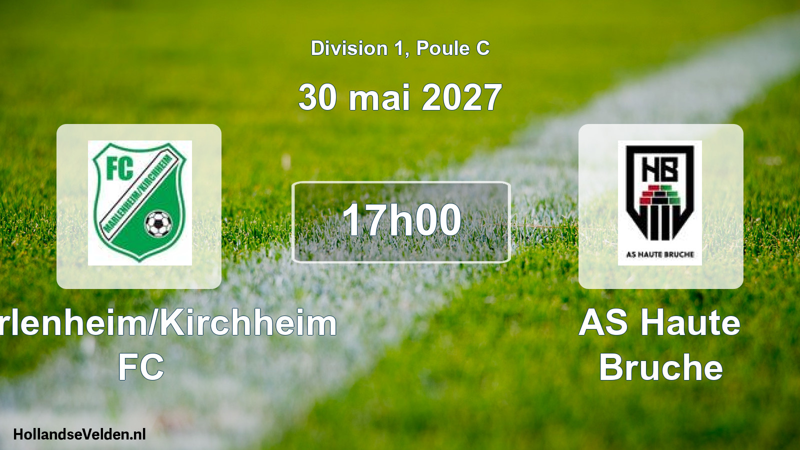 Scheduled Match: Marlenheim/Kirchheim FC - AS Haute Bruche (30 May 2027)