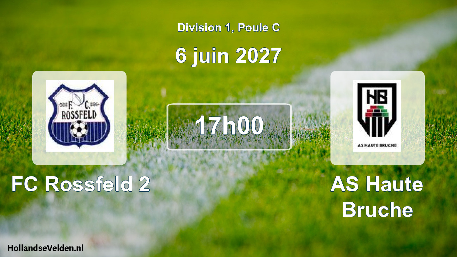 Scheduled Match: FC Rossfeld 2 - AS Haute Bruche (6 June 2027)