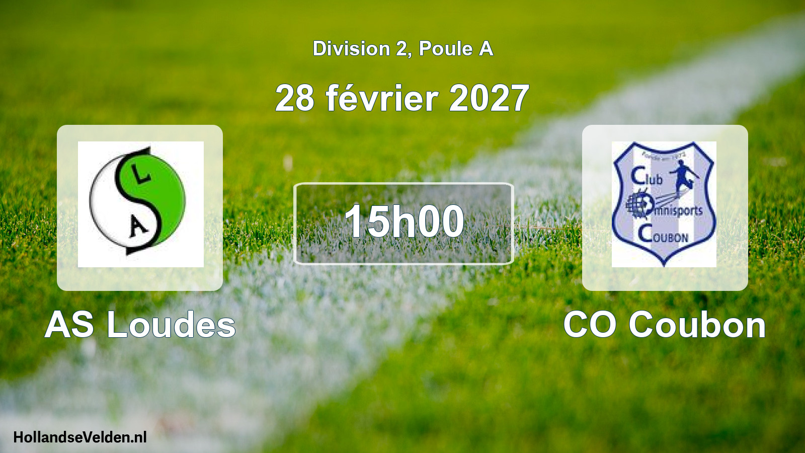 Scheduled Match: AS Loudes - CO Coubon (28 February 2027)