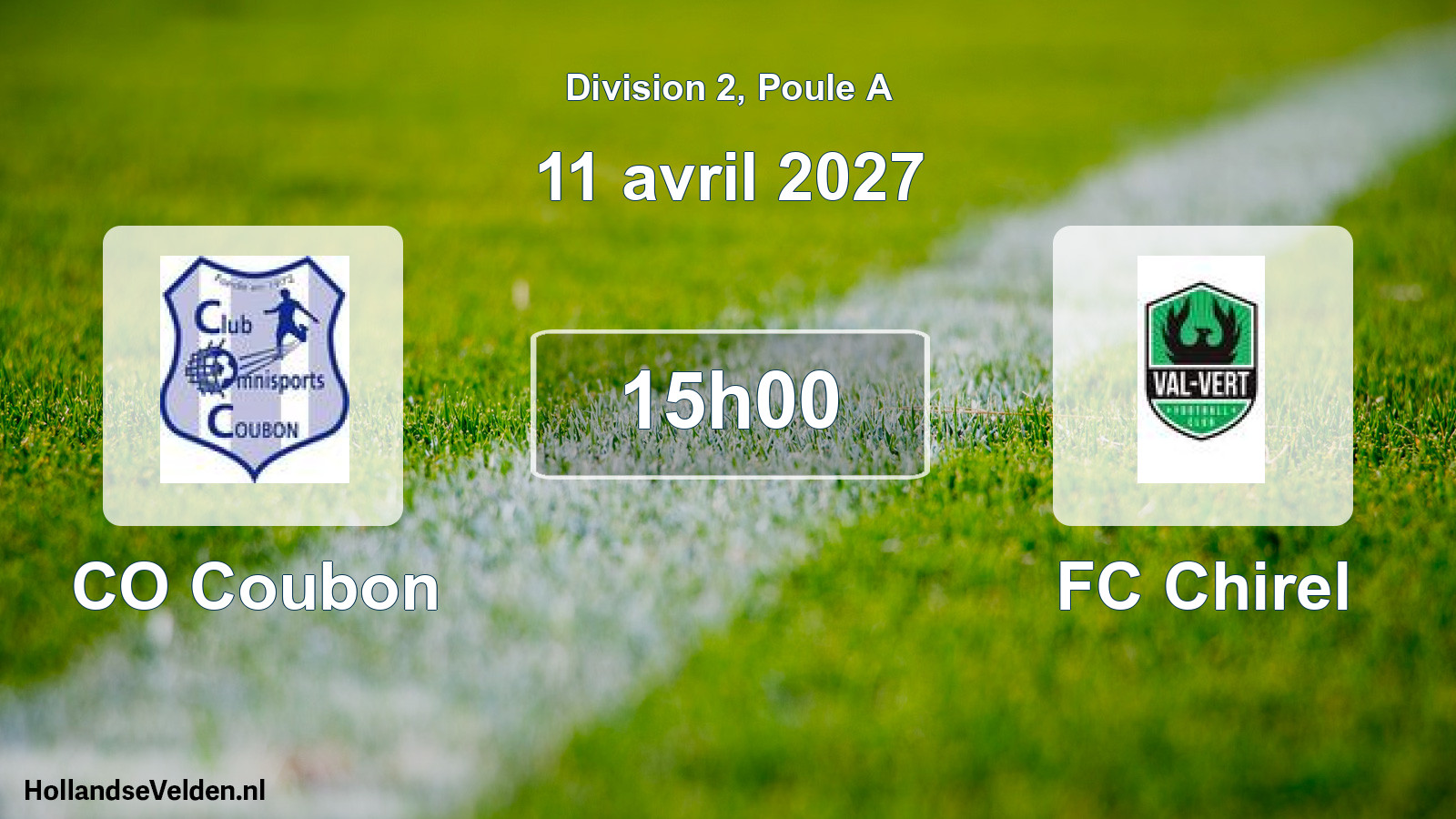Scheduled Match: CO Coubon - FC Chirel (11 April 2027)