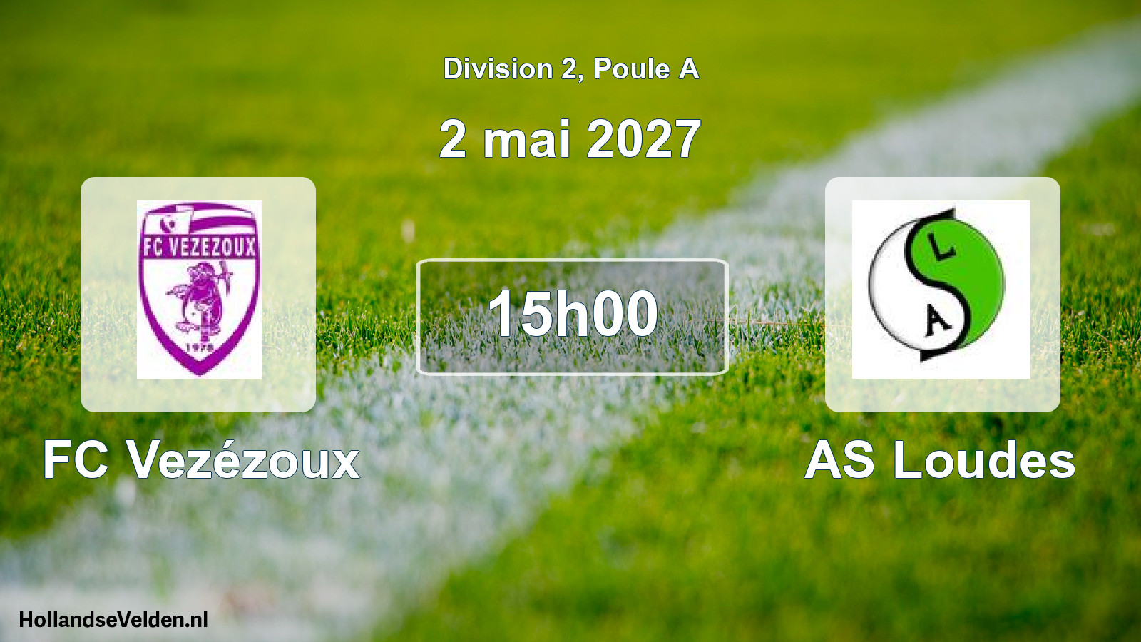 Scheduled Match: FC Vezézoux - AS Loudes (2 May 2027)