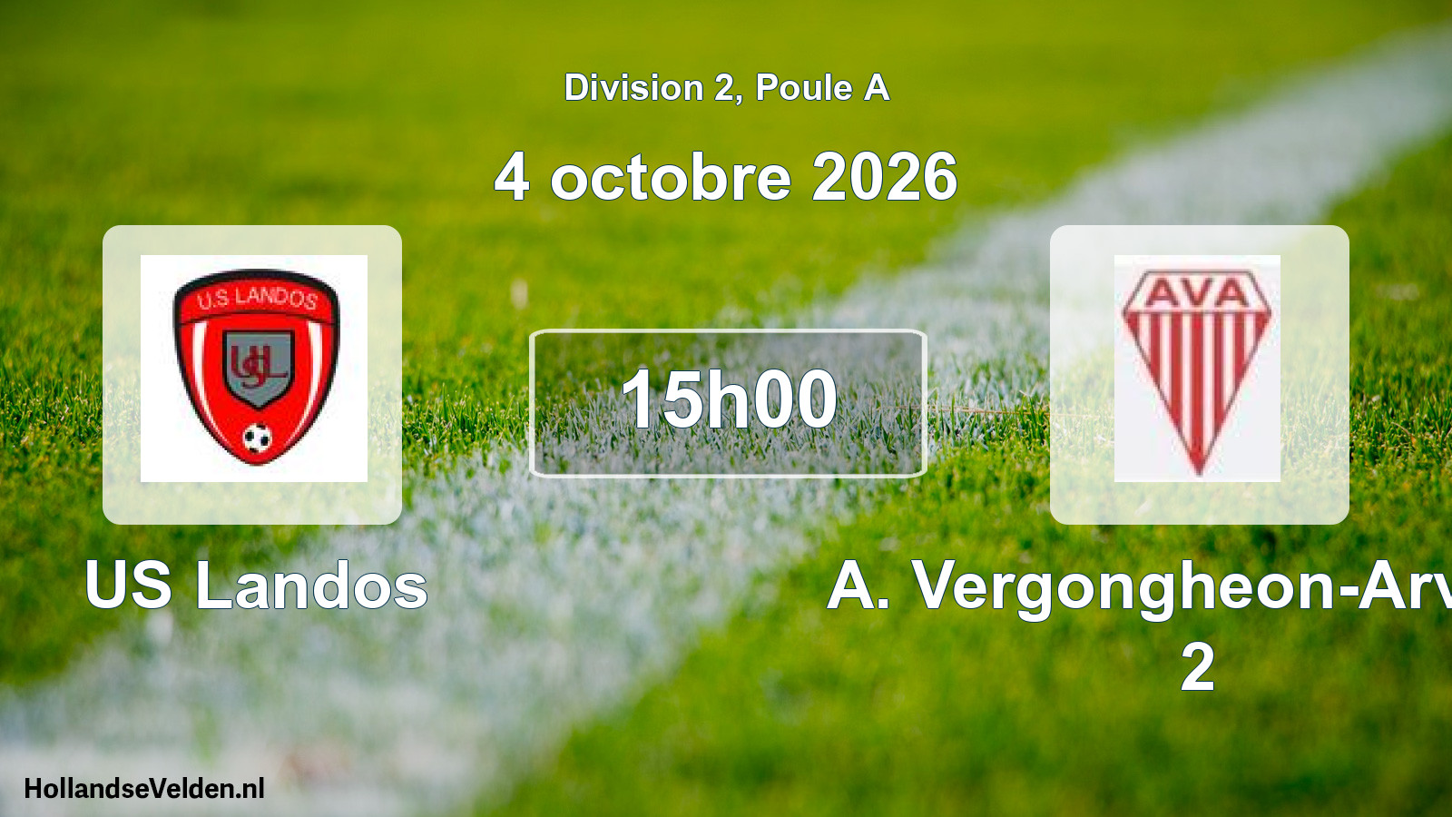 Scheduled Match: US Landos - A. Vergongheon-Arvant 2 (4 October 2026)