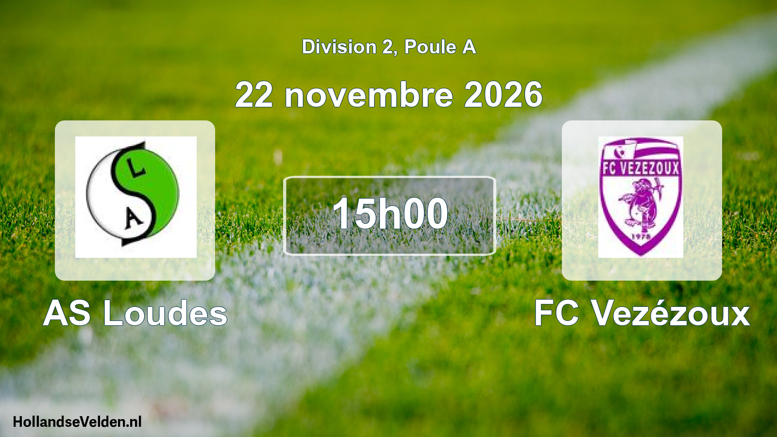 Scheduled Match: AS Loudes - FC Vezézoux (22 November 2026)