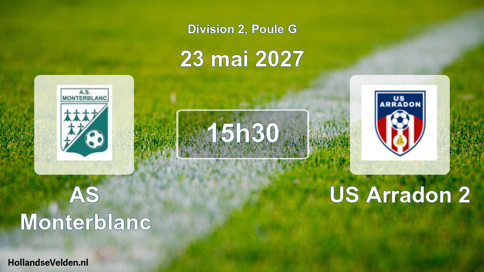 Scheduled Match: AS Monterblanc - US Arradon 2 (23 May 2027)