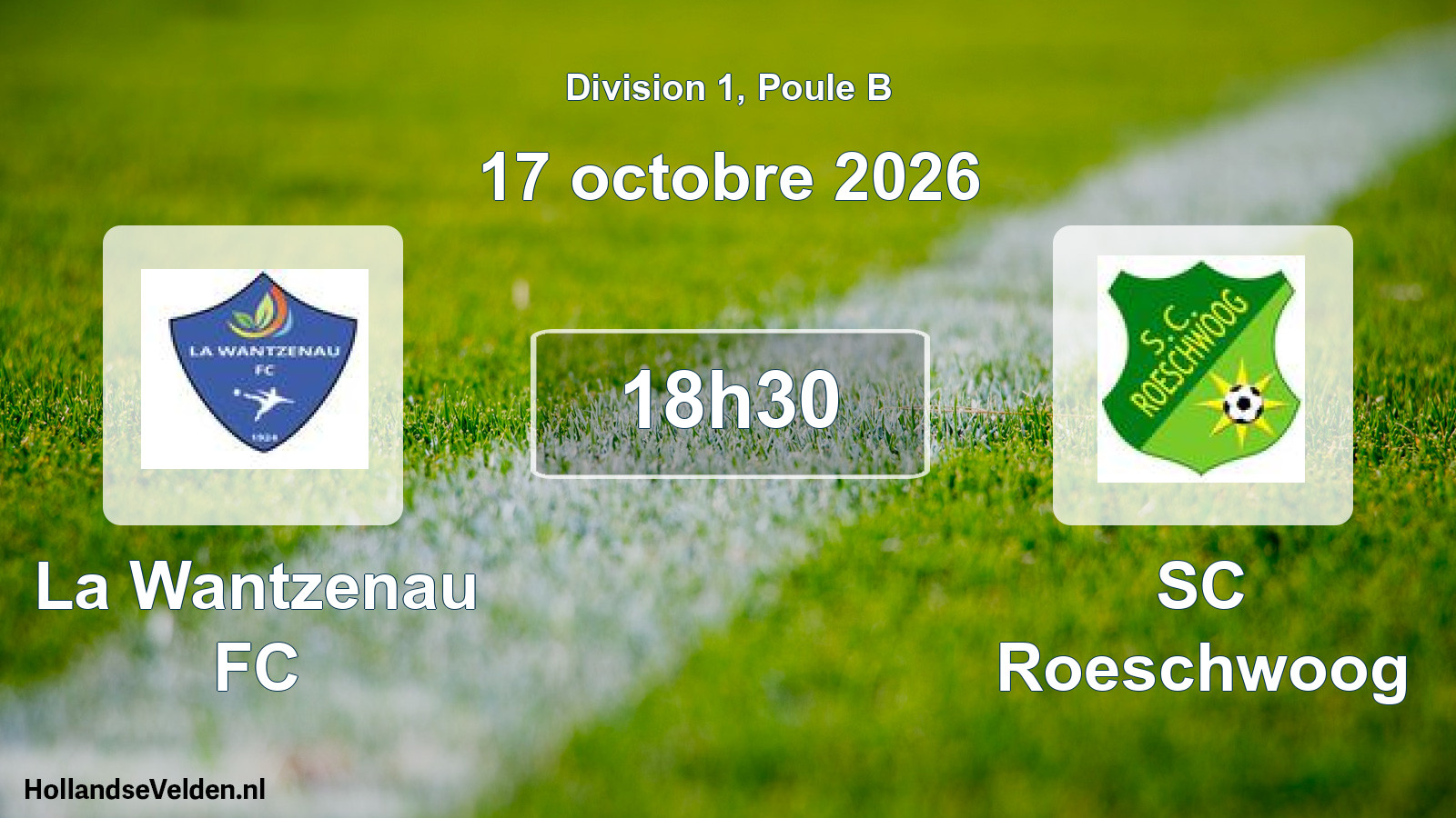 Scheduled Match: La Wantzenau FC - SC Roeschwoog (17 October 2026)