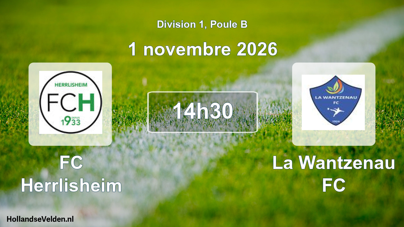 Scheduled Match: FC Herrlisheim - La Wantzenau FC (1 November 2026)