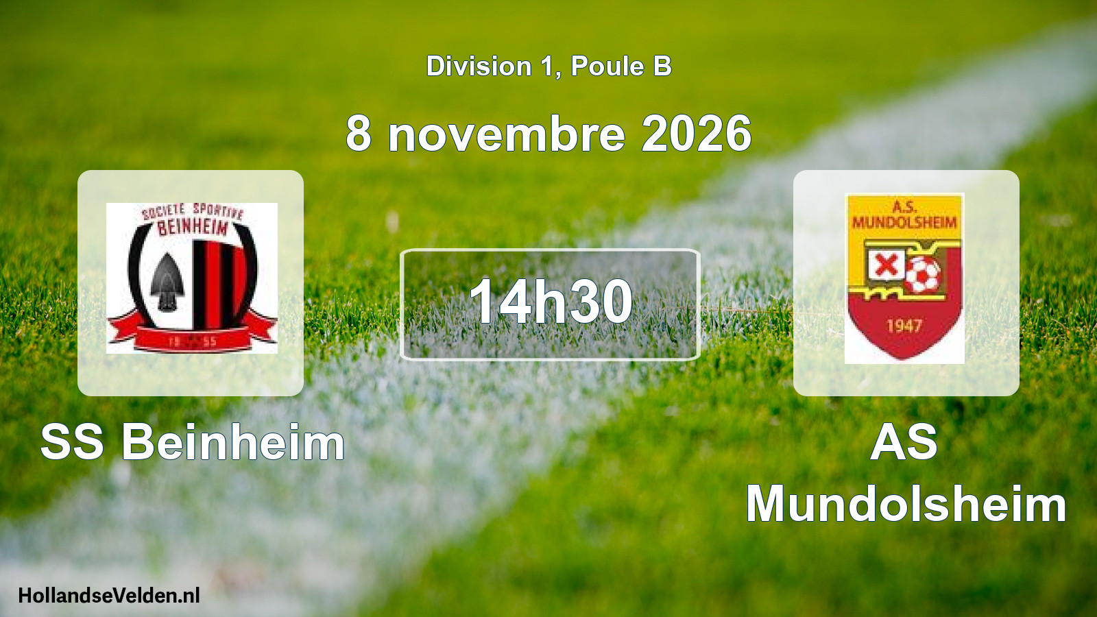 Scheduled Match: SS Beinheim - AS Mundolsheim (8 November 2026)