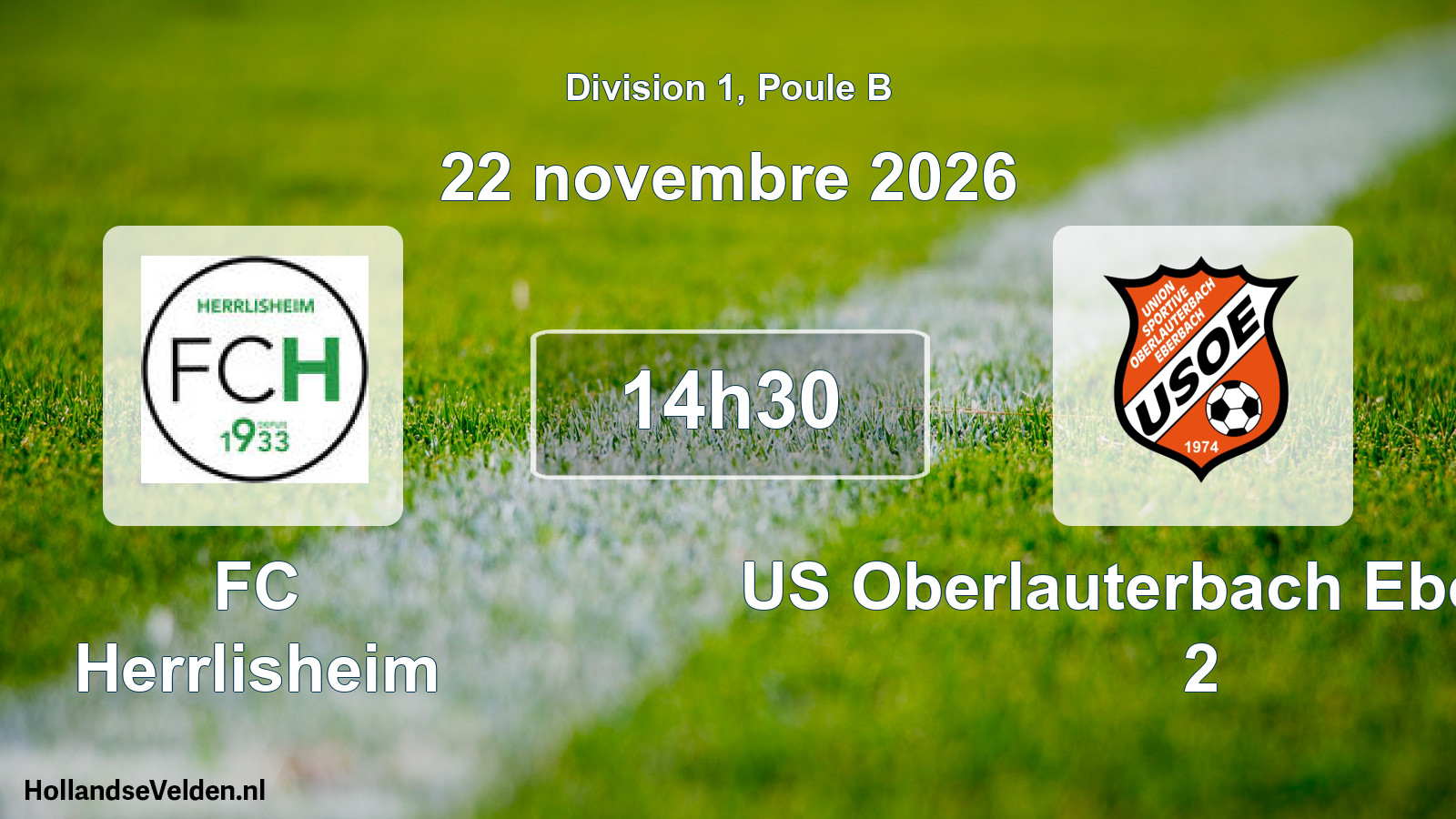 Scheduled Match: FC Herrlisheim - US Oberlauterbach Eberbach 2 (22 November 2026)