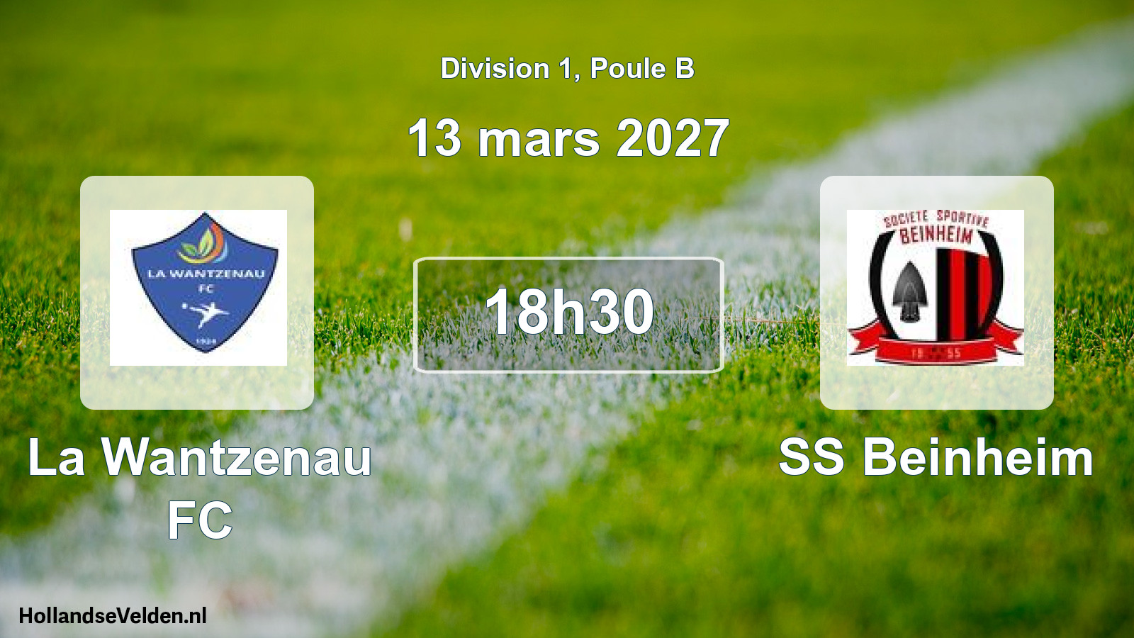 Scheduled Match: La Wantzenau FC - SS Beinheim (13 March 2027)
