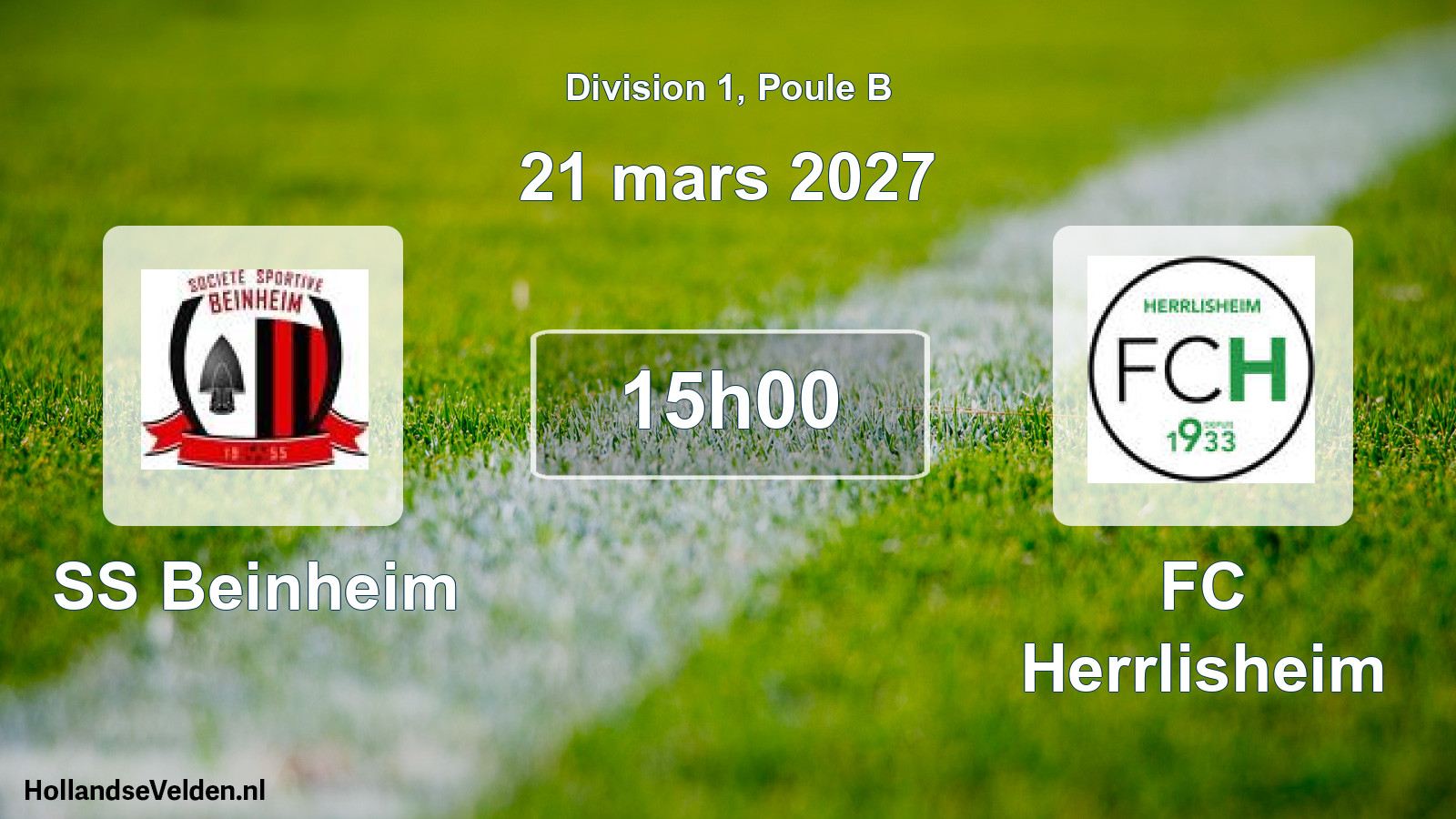 Scheduled Match: SS Beinheim - FC Herrlisheim (21 March 2027)