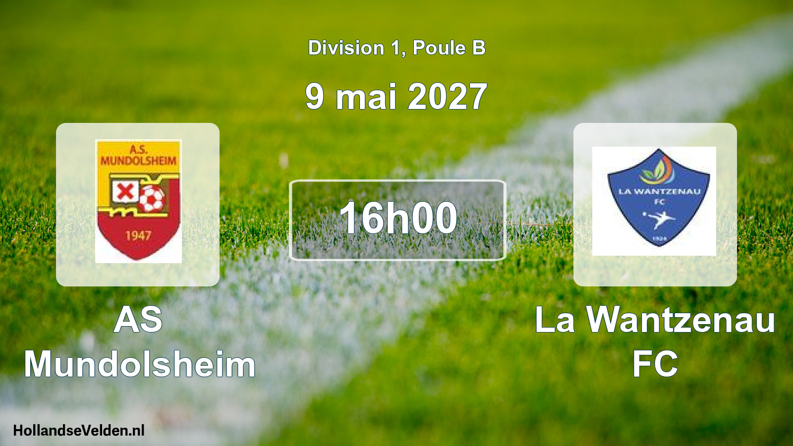Scheduled Match: AS Mundolsheim - La Wantzenau FC (9 May 2027)