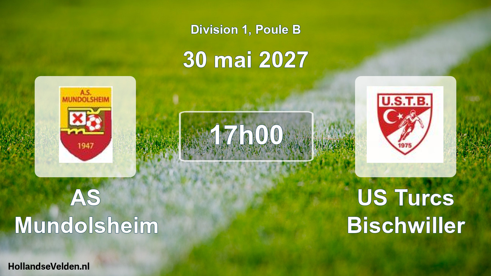 Scheduled Match: AS Mundolsheim - US Turcs Bischwiller (30 May 2027)