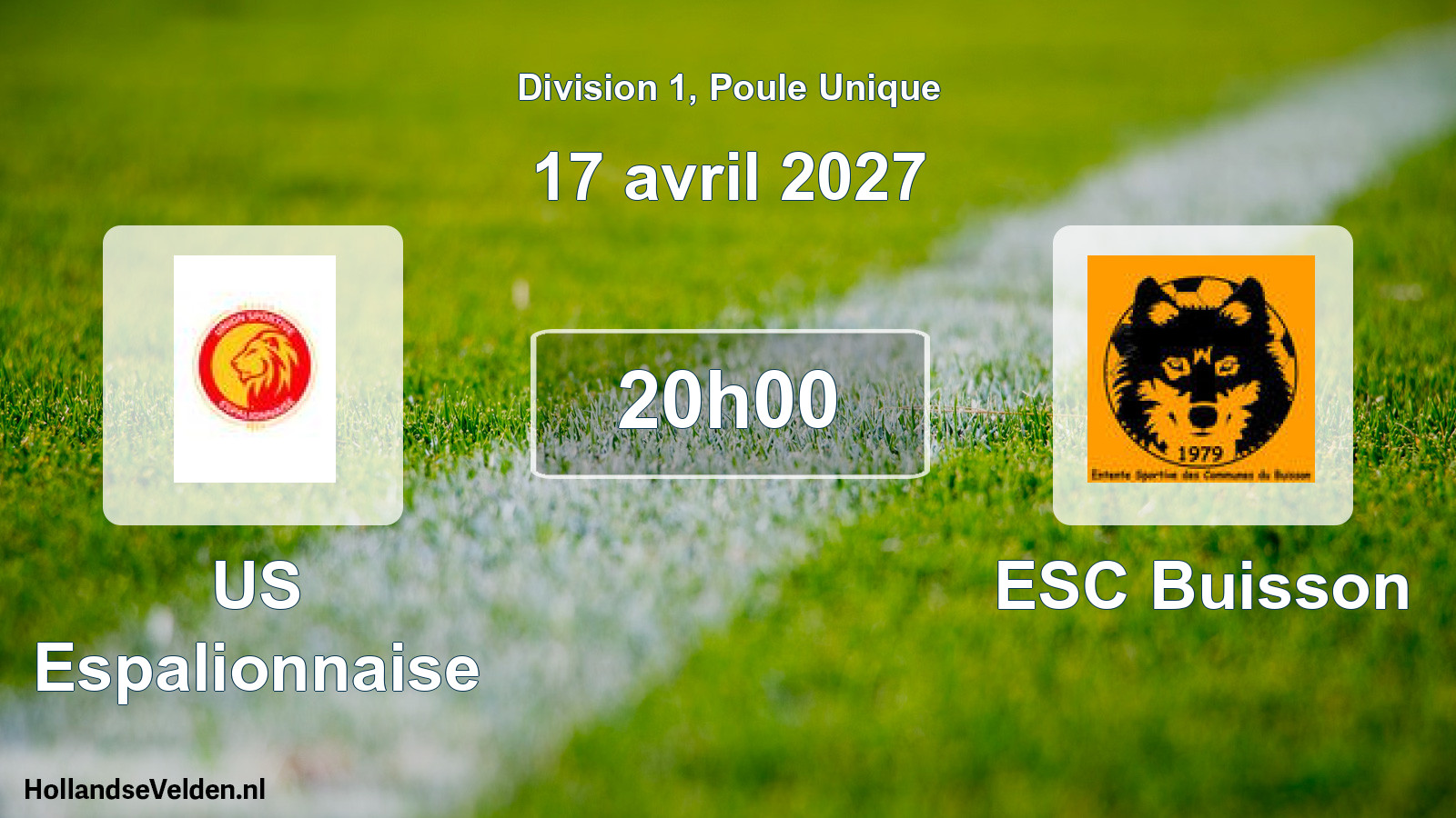 Scheduled Match: US Espalionnaise - ESC Buisson (17 April 2027)