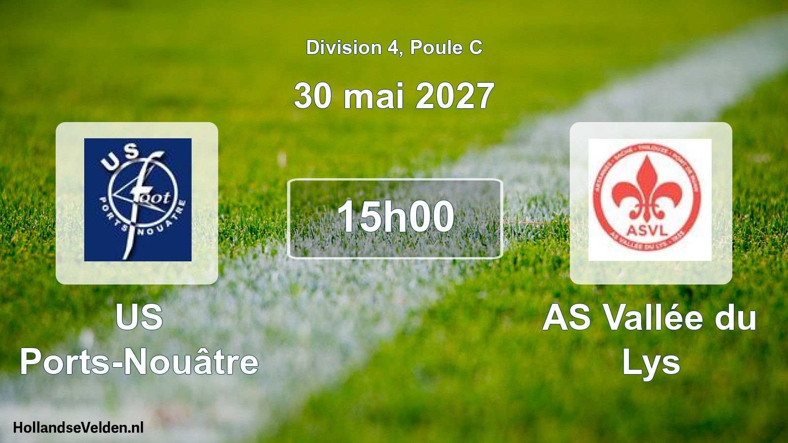 Scheduled Match: US Ports-Nouâtre - AS Vallée du Lys (30 May 2027)