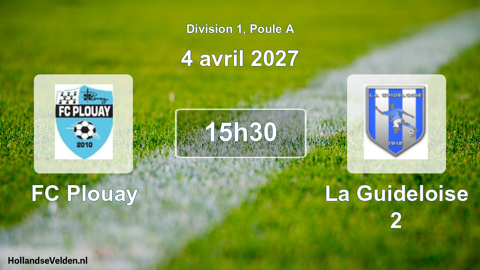Scheduled Match: FC Plouay - La Guideloise 2 (4 April 2027)