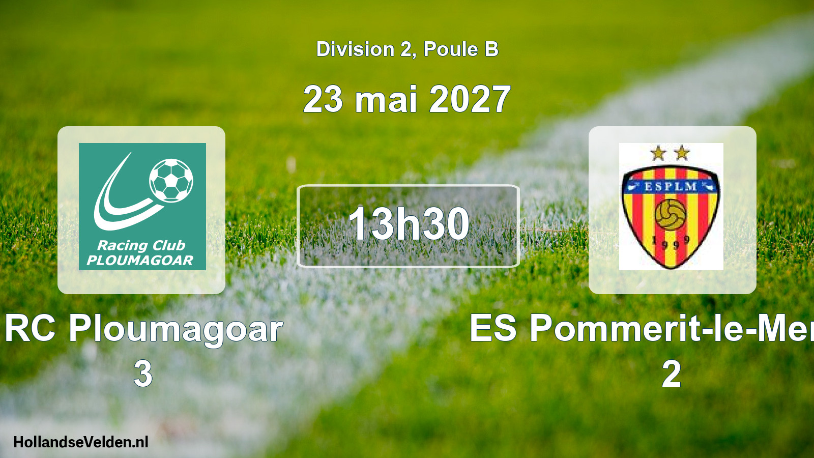 Match programmé: RC Ploumagoar 3 - ES Pommerit-le-Merzer 2 (23 mai 2027)