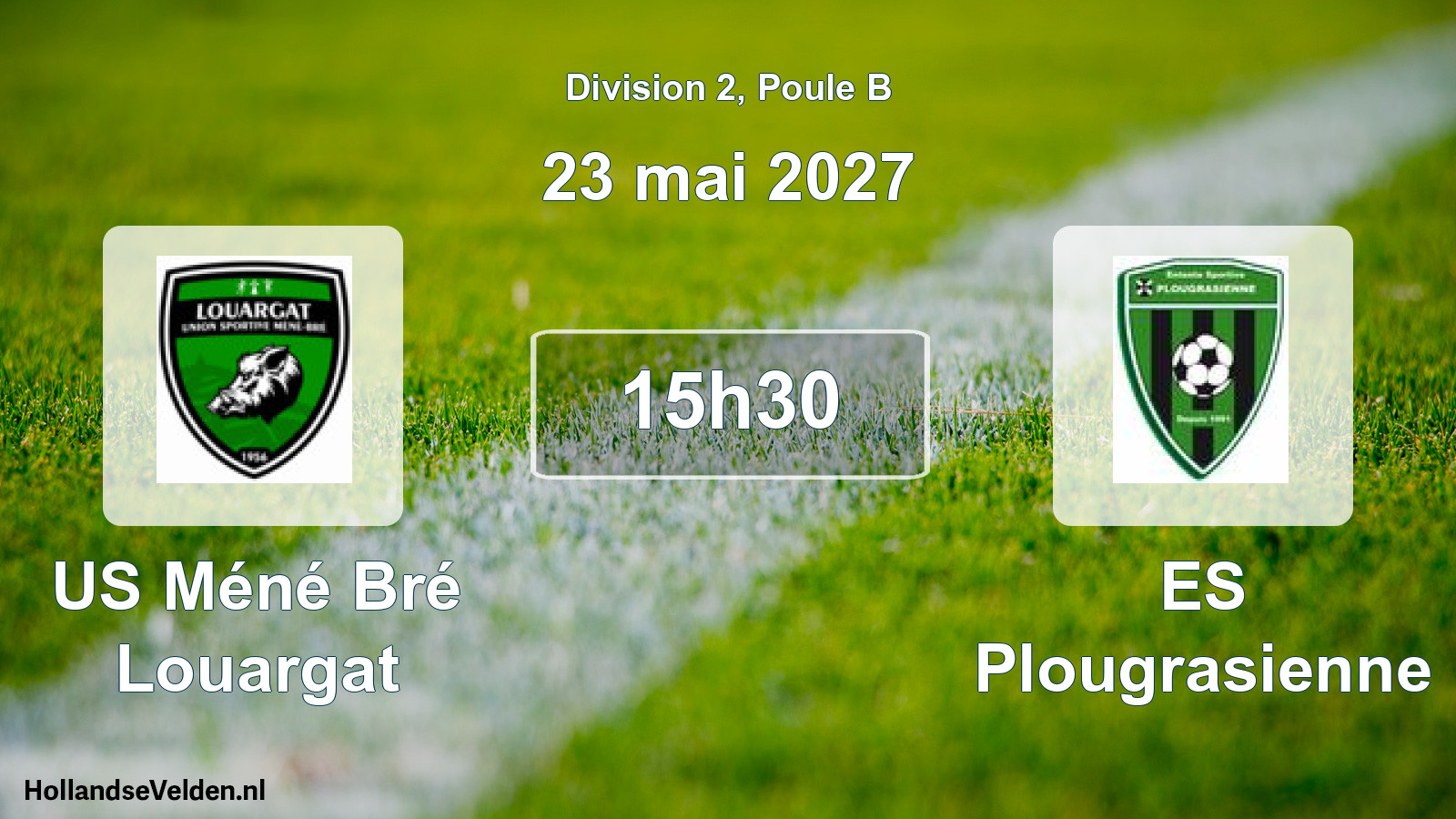 Match programmé: US Méné Bré Louargat - ES Plougrasienne (23 mai 2027)