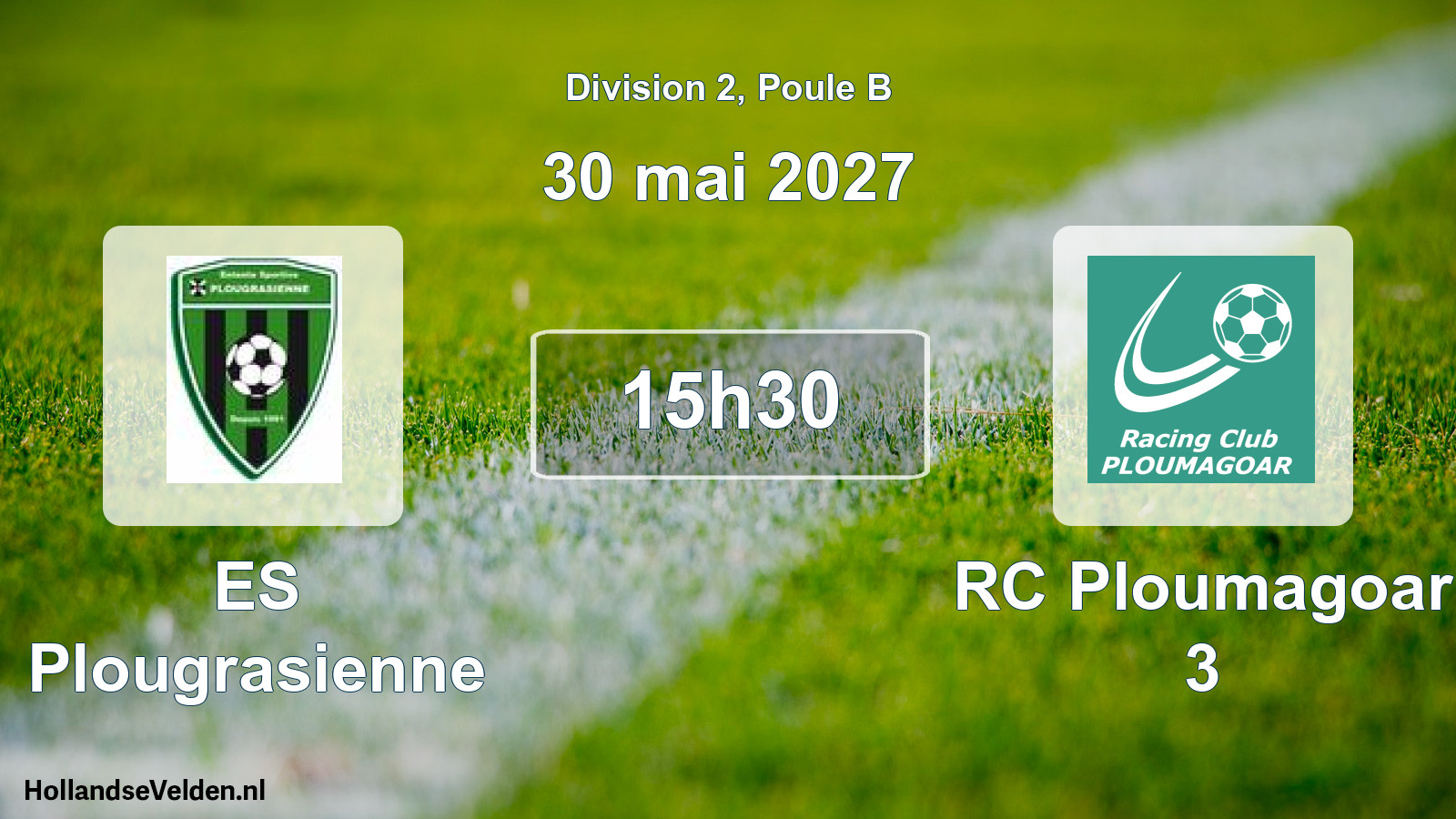 Match programmé: ES Plougrasienne - RC Ploumagoar 3 (30 mai 2027)