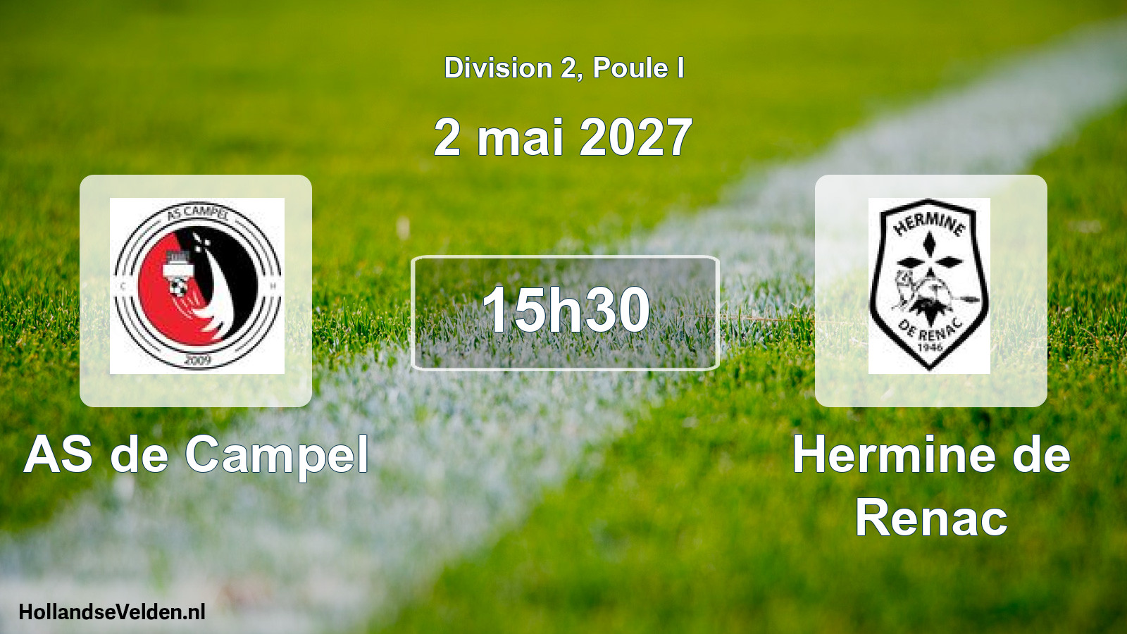 Scheduled Match: AS de Campel - Hermine de Renac (2 May 2027)