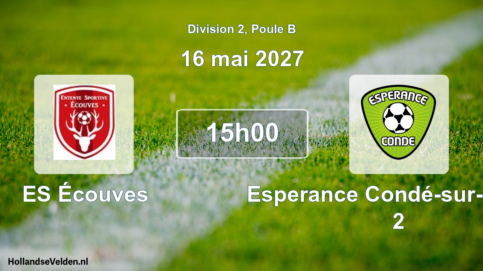 Match programmé: ES Écouves - Esperance Condé-sur-Sarthe 2 (16 mai 2027)
