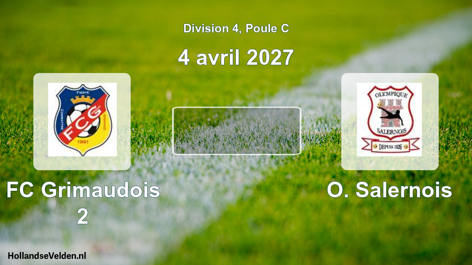 Match programmé: FC Grimaudois 2 - O. Salernois (4 avril 2027)