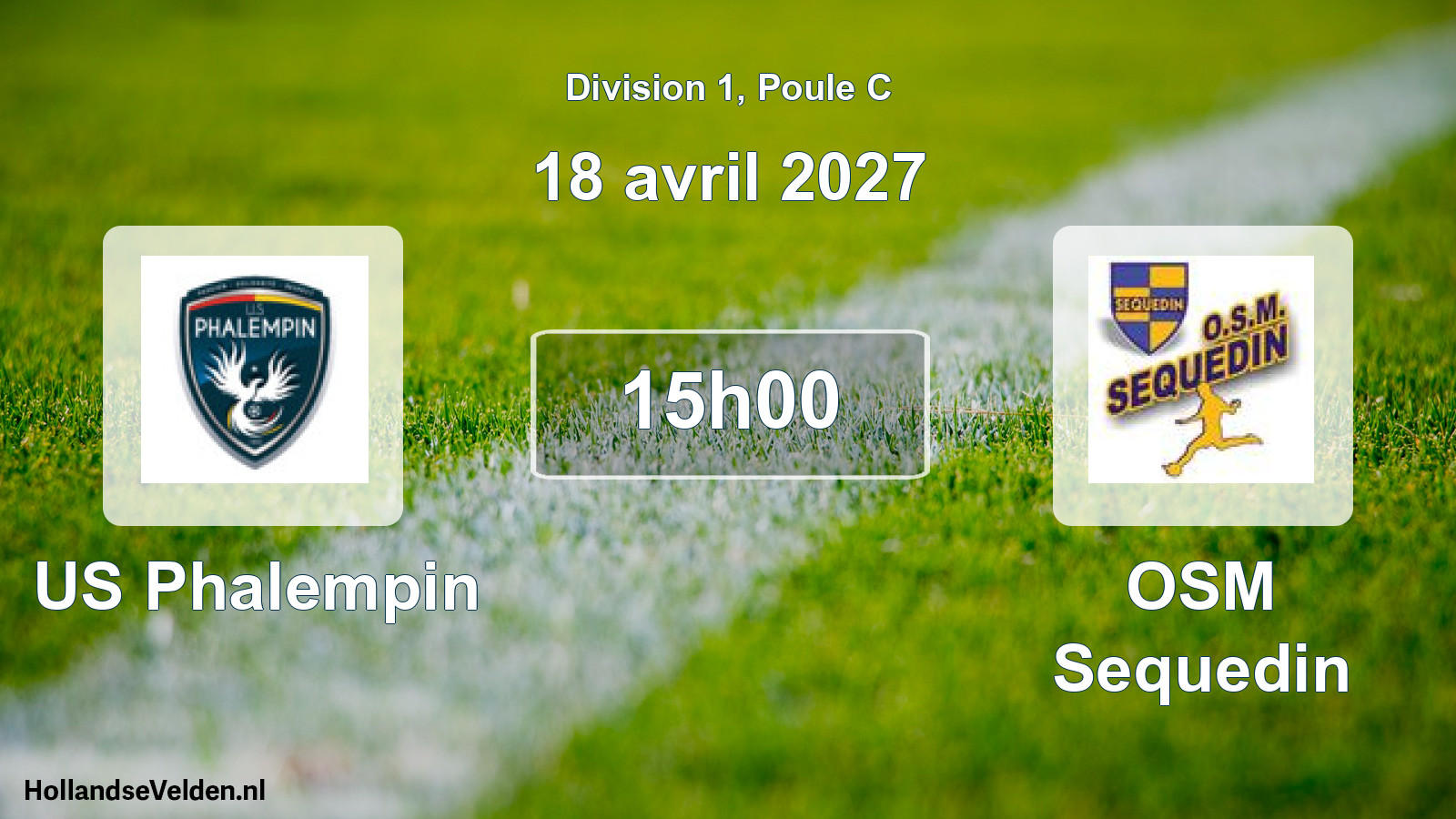 Scheduled Match: US Phalempin - OSM Sequedin (18 April 2027)