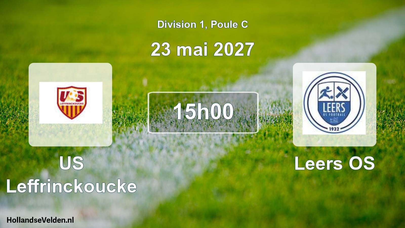 Match programmé: US Leffrinckoucke - Leers OS (23 mai 2027)