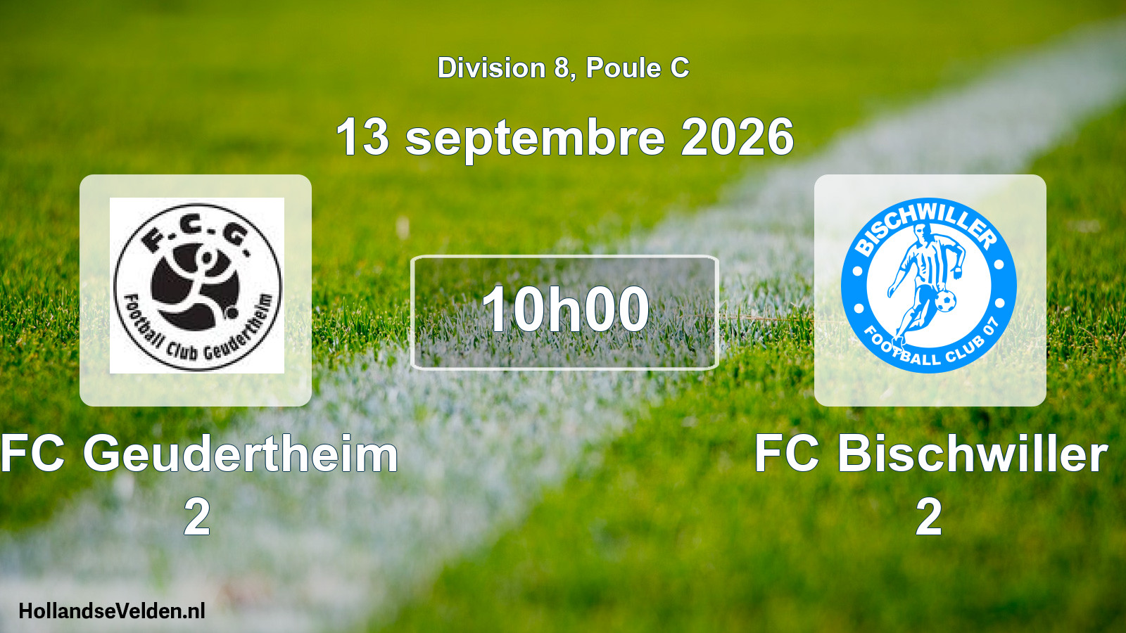 Scheduled Match: FC Geudertheim 2 - FC Bischwiller 2 (13 September 2026)