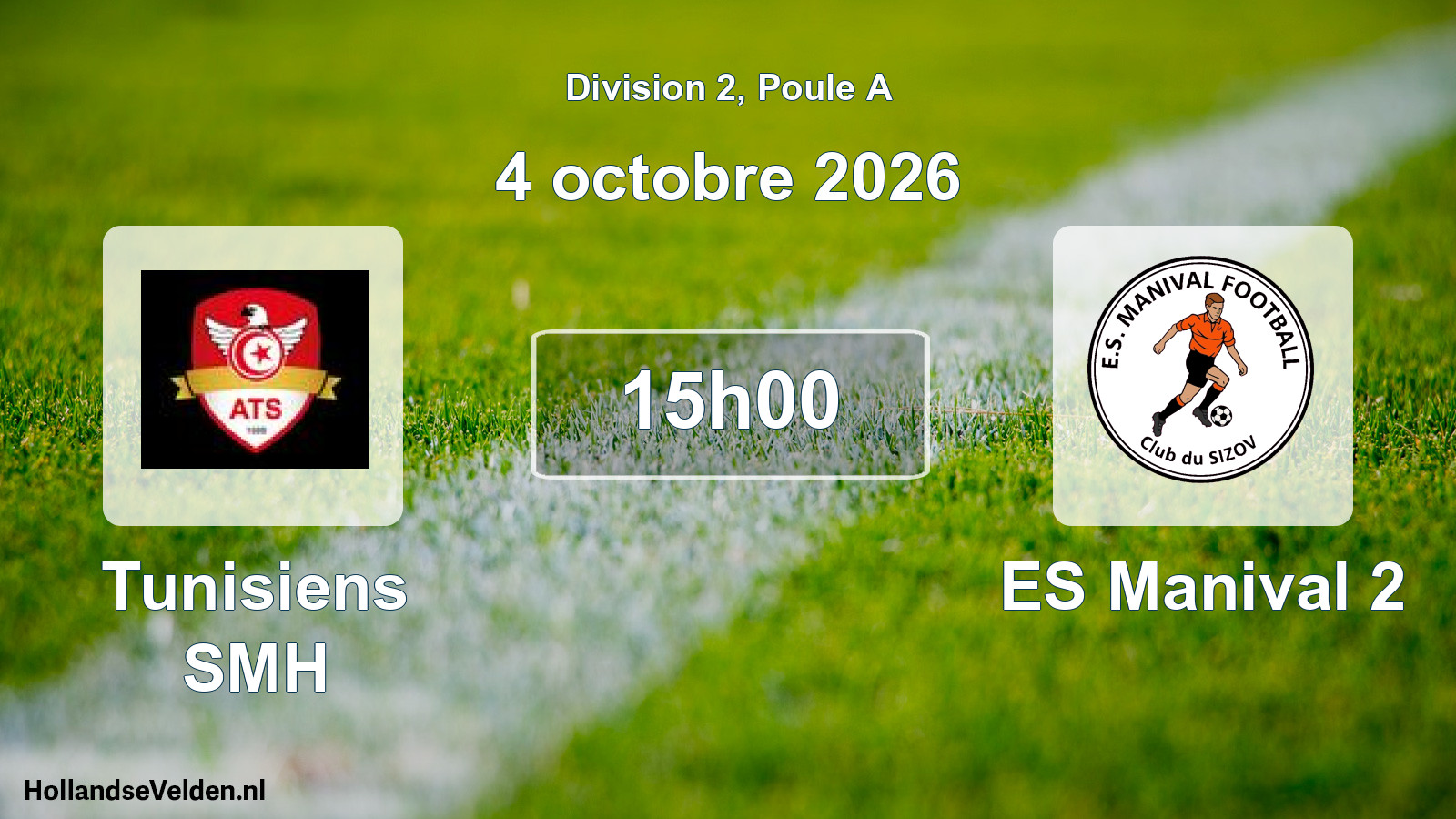 Scheduled Match: Tunisiens SMH - ES Manival 2 (4 October 2026)