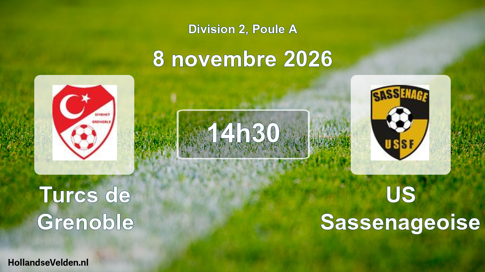 Scheduled Match: Turcs de Grenoble - US Sassenageoise (8 November 2026)