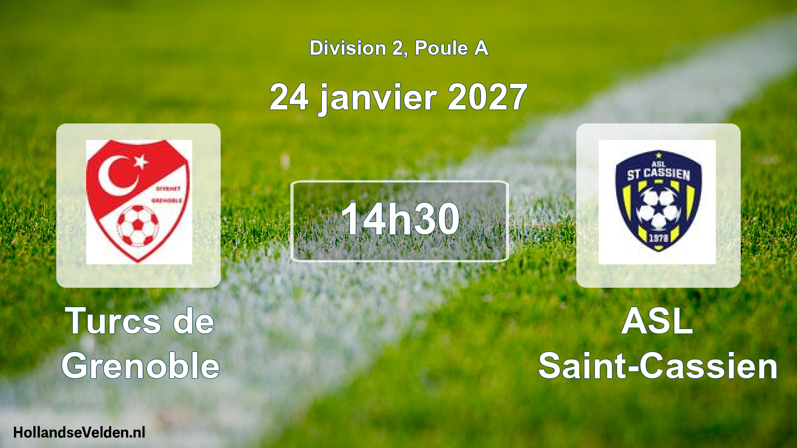 Scheduled Match: Turcs de Grenoble - ASL Saint-Cassien (24 January 2027)