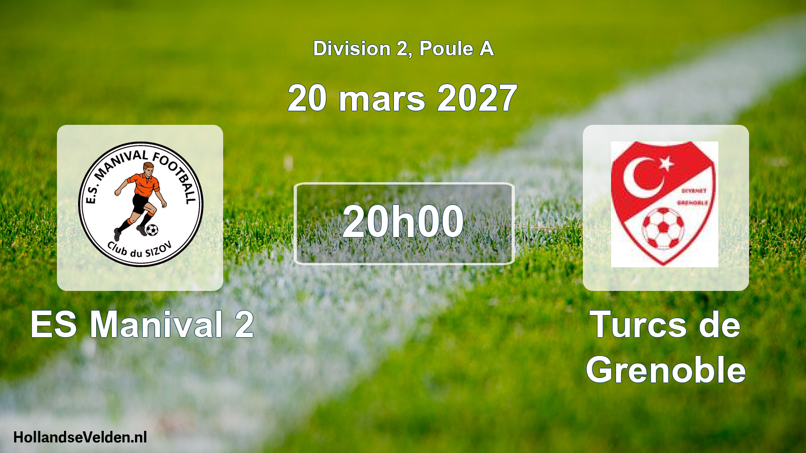 Scheduled Match: ES Manival 2 - Turcs de Grenoble (20 March 2027)