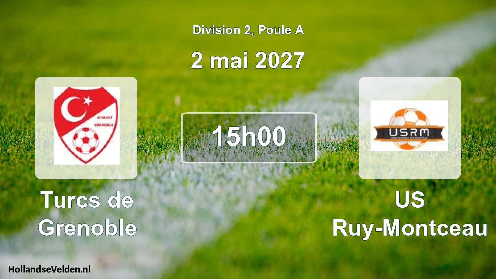 Scheduled Match: Turcs de Grenoble - US Ruy-Montceau (2 May 2027)