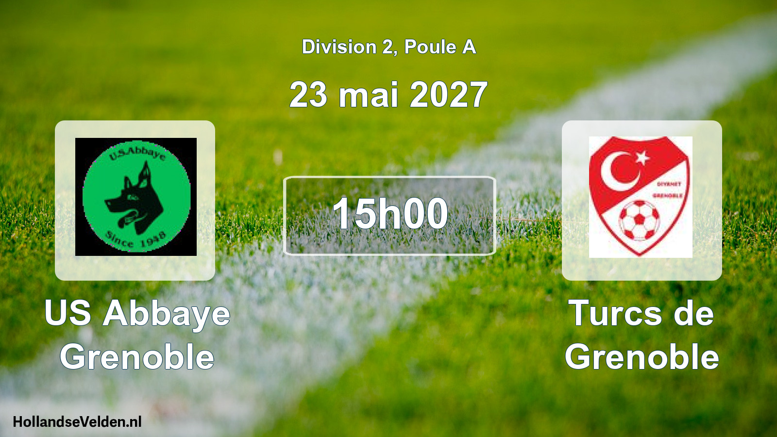 Scheduled Match: US Abbaye Grenoble - Turcs de Grenoble (23 May 2027)