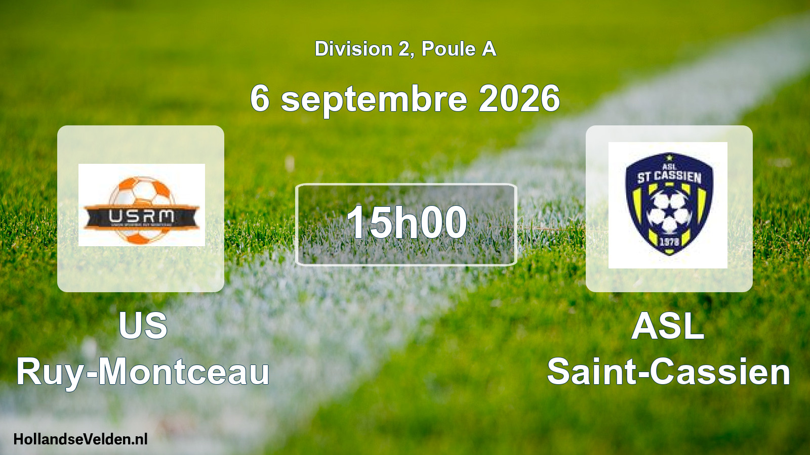 Scheduled Match: US Ruy-Montceau - ASL Saint-Cassien (6 September 2026)