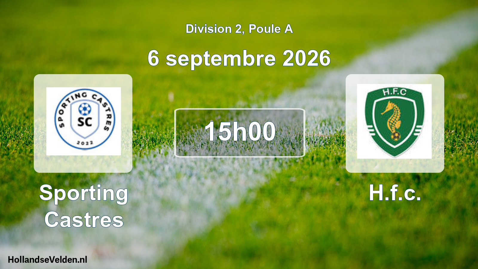 Scheduled Match: Sporting Castres - H.f.c. (6 September 2026)