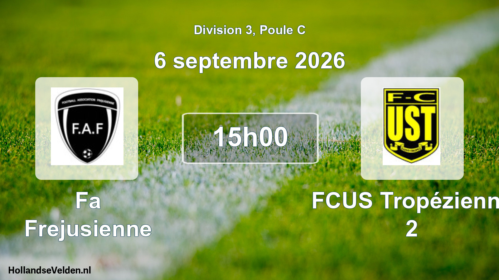 Scheduled Match: Fa Frejusienne - FCUS Tropézienne 2 (6 September 2026)