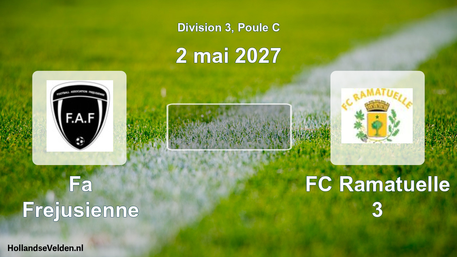 Geplande wedstrijd: Fa Frejusienne - FC Ramatuelle 3 (2 mei 2027)