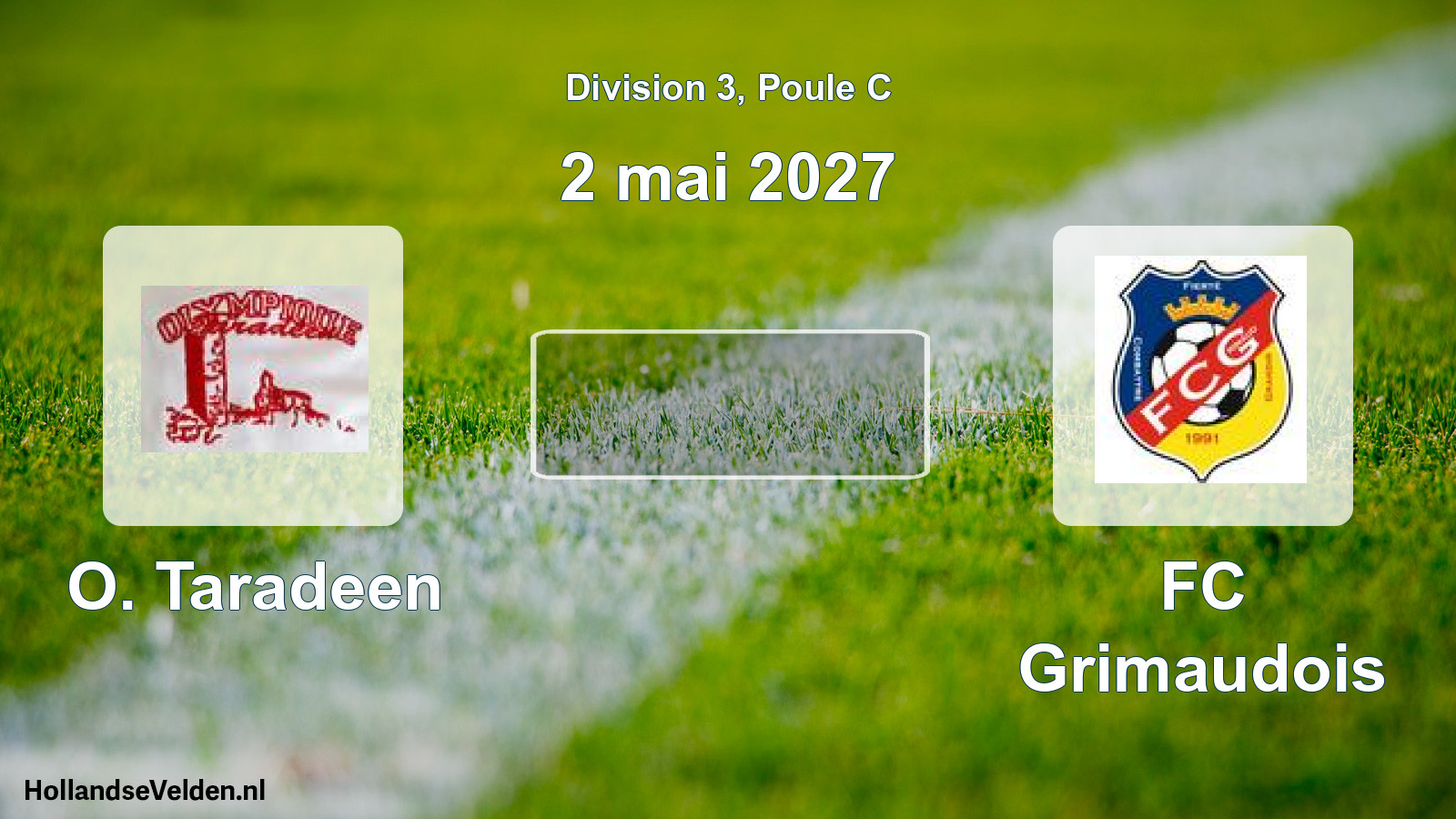 Match programmé: O. Taradeen - FC Grimaudois (2 mai 2027)